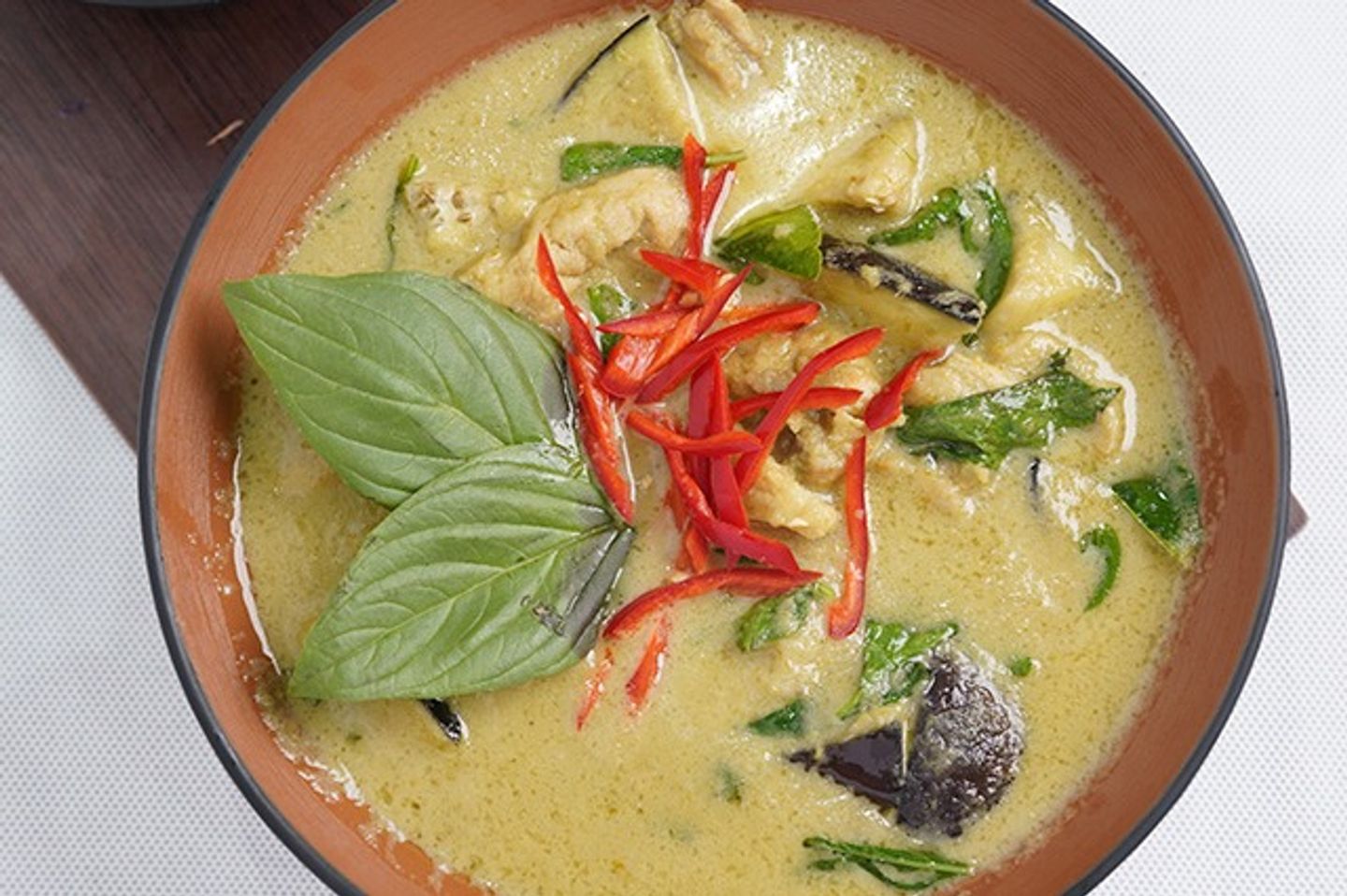Beef With Green Curry