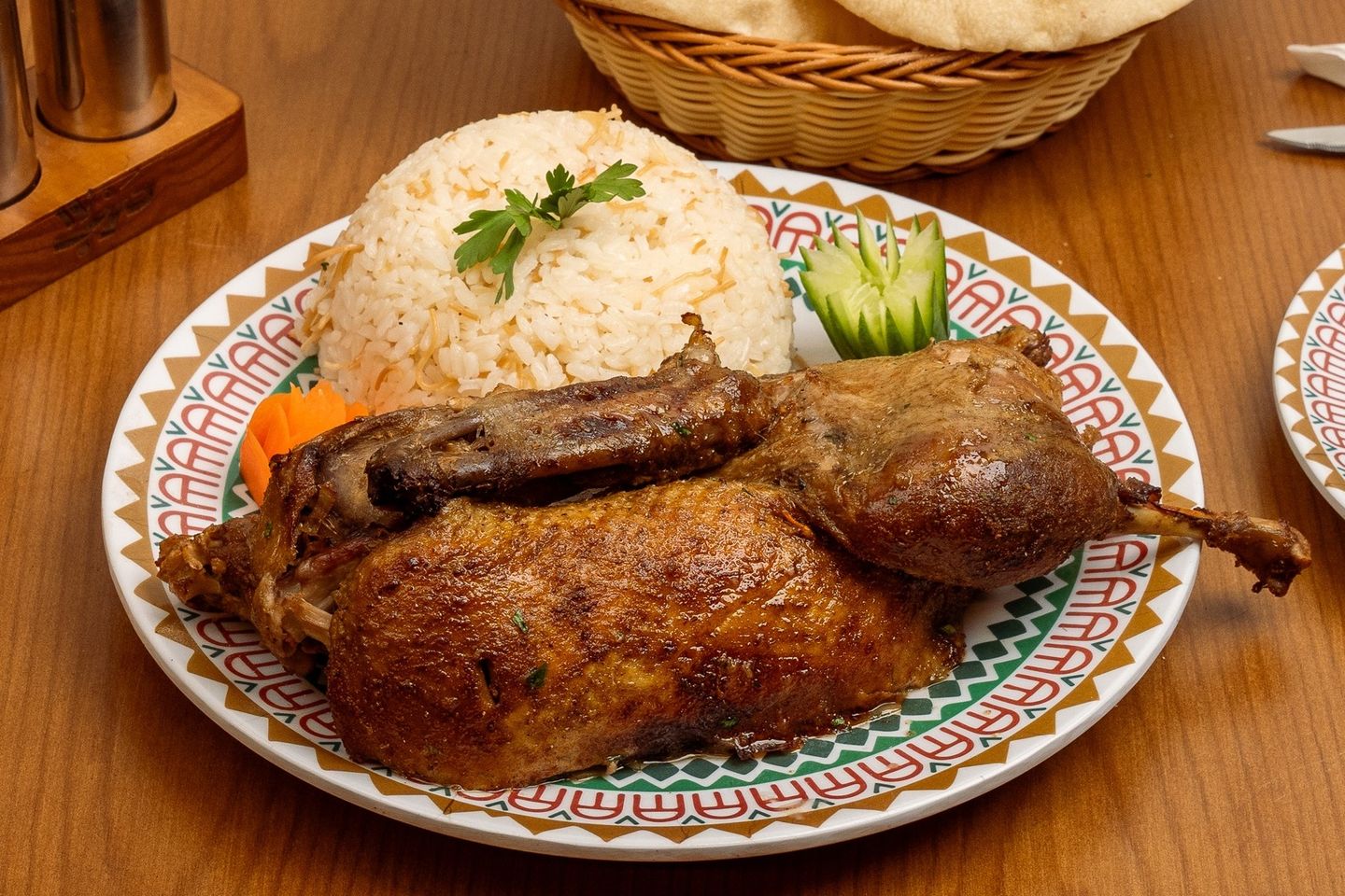 Half Duck With Marrta Sauce