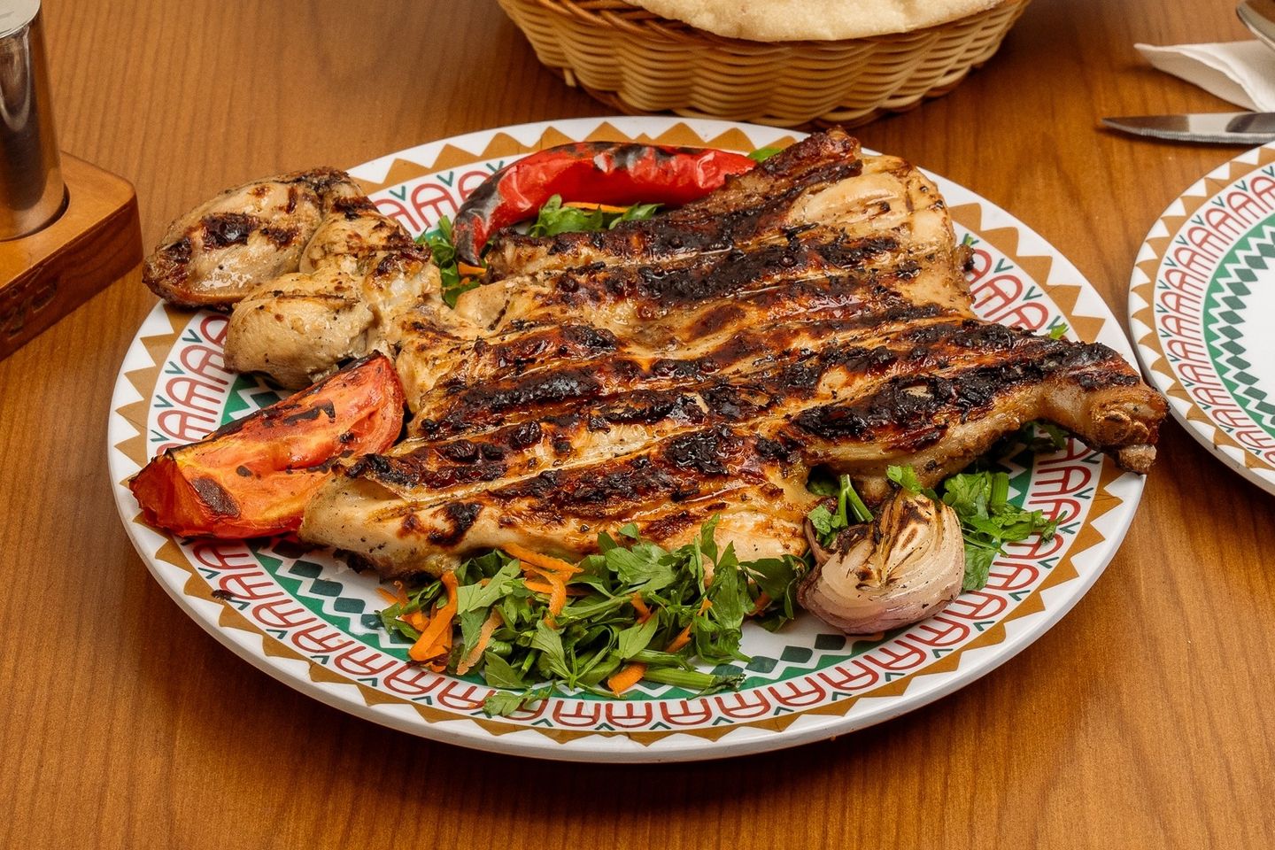 Half Grilled Chicken