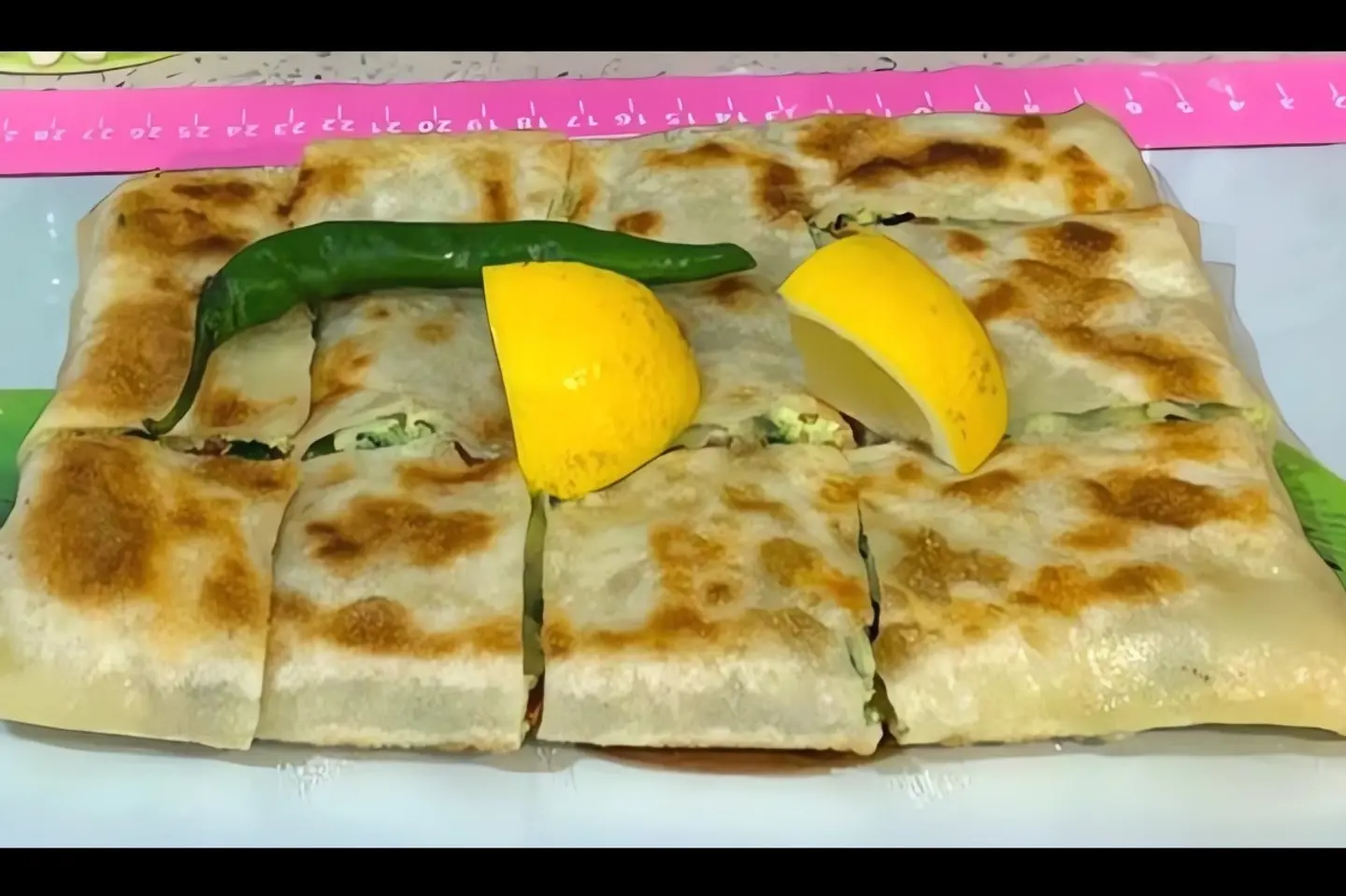 Matbak Stuffed With Fresh Cheese