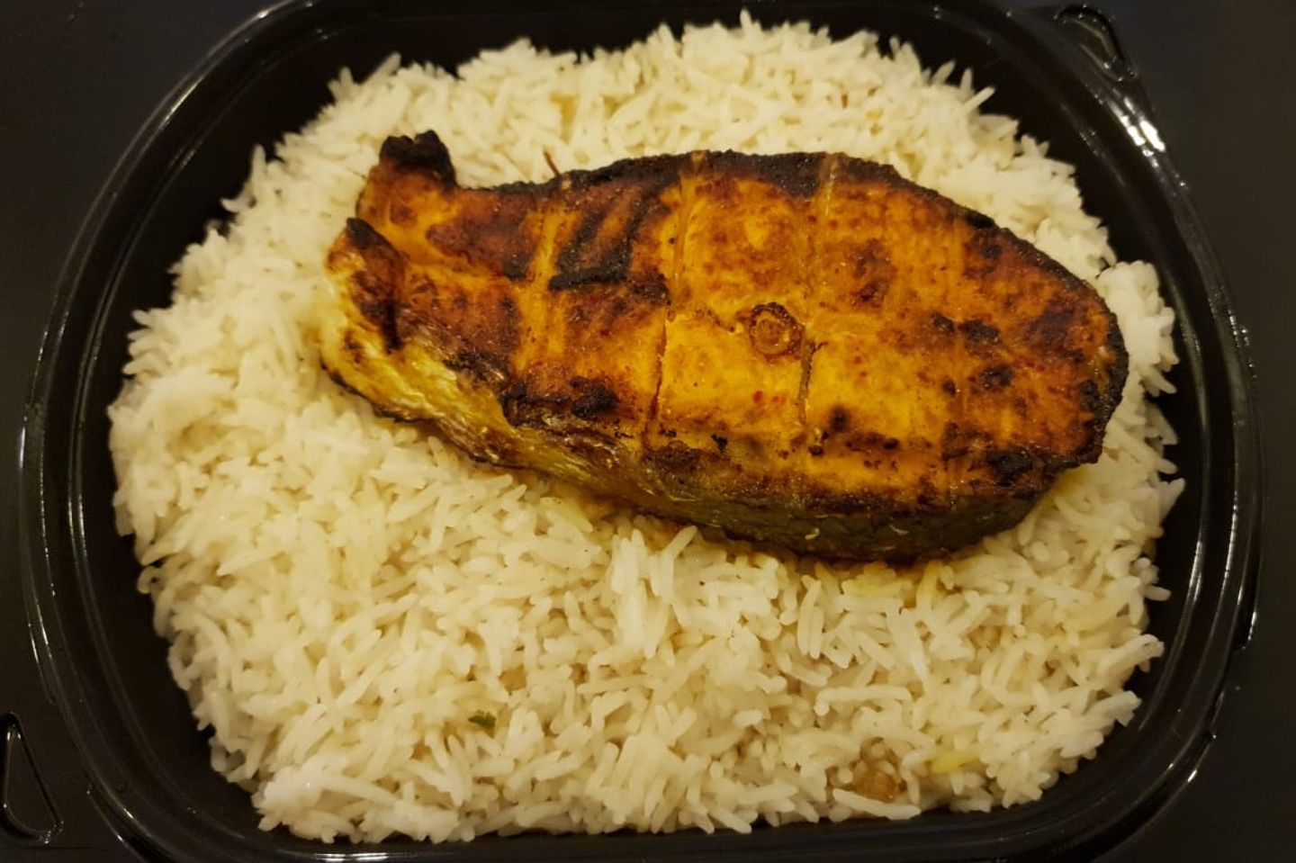 وجبة السلمون