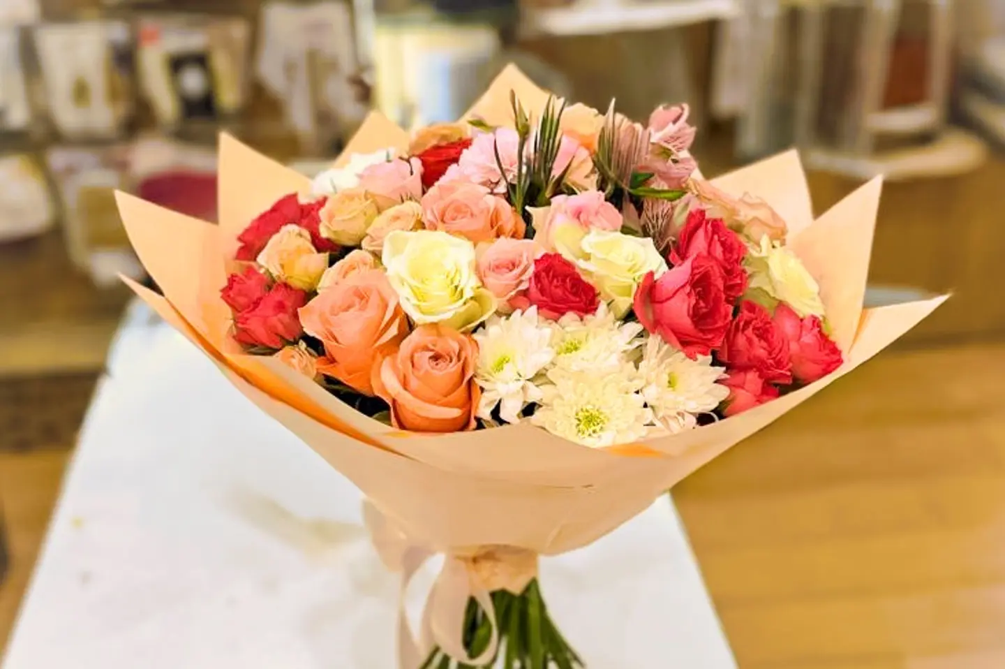 باقة سكون الوصف مع قاعدة