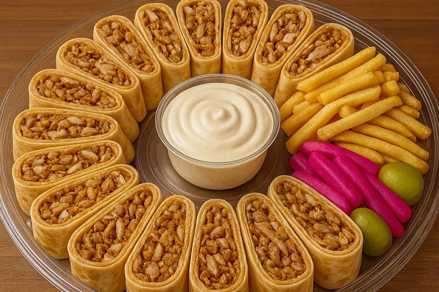 Medium Family Plate Of Shamiyat