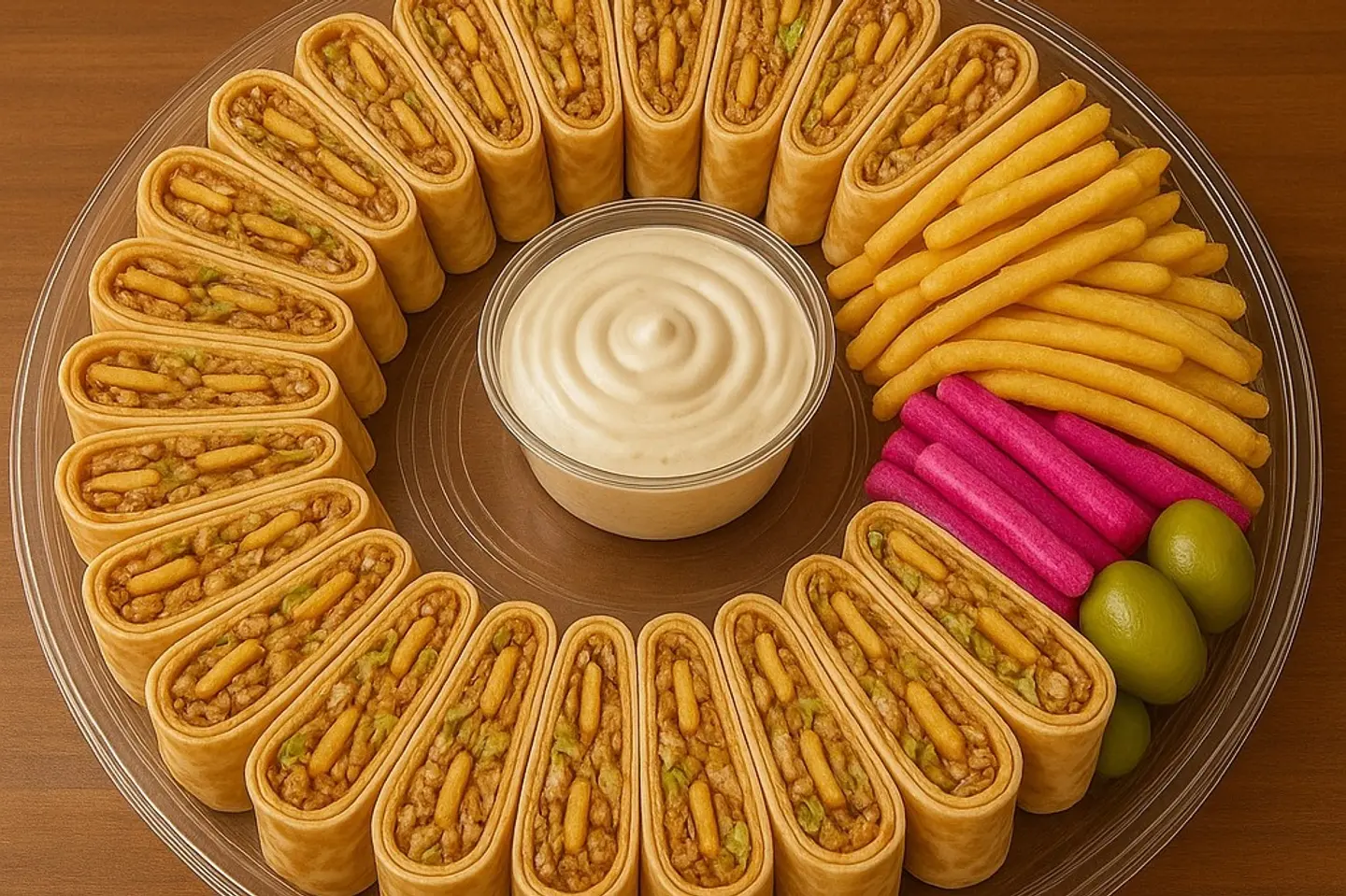 Large Family Plate Of Shamiyat