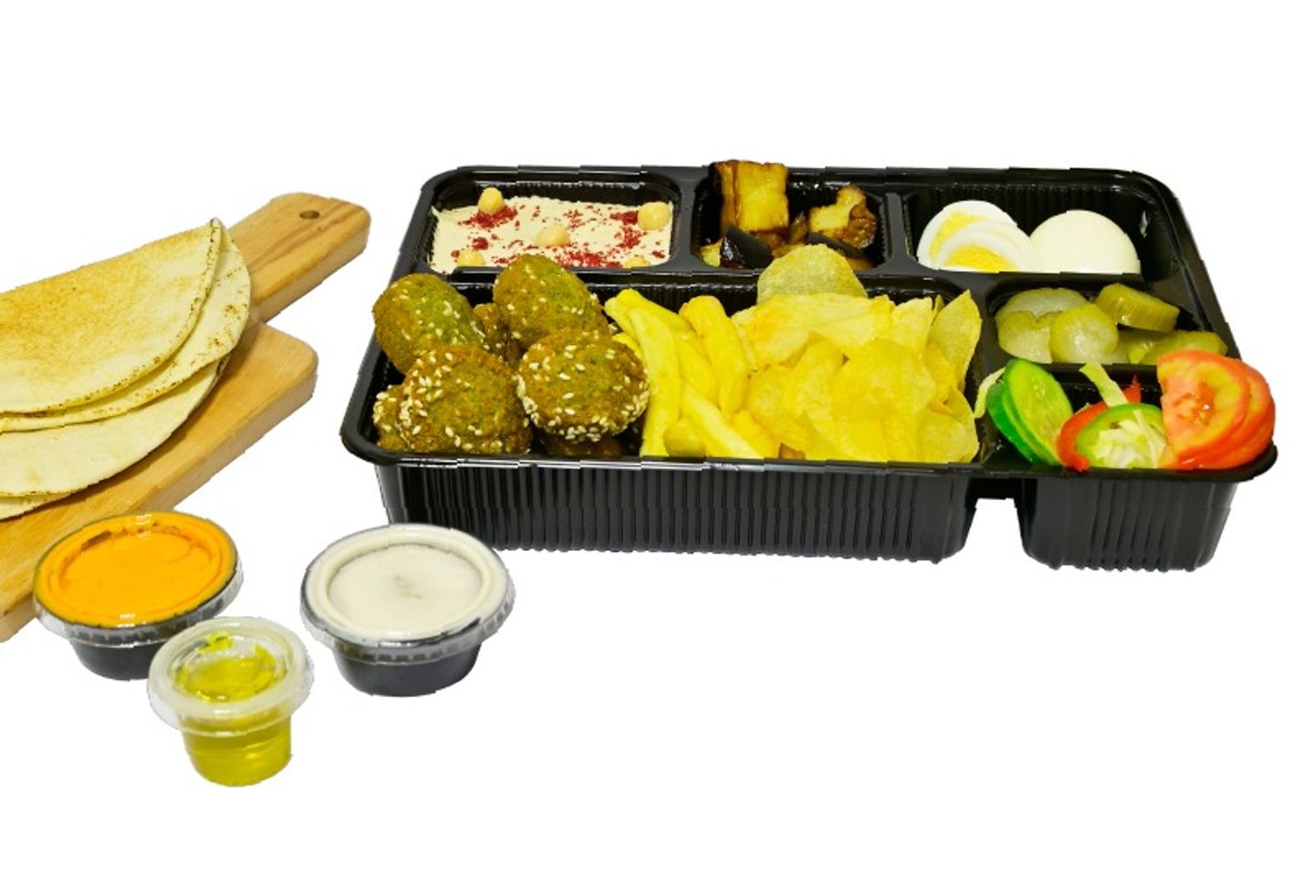 Falafel Fishawi Plate