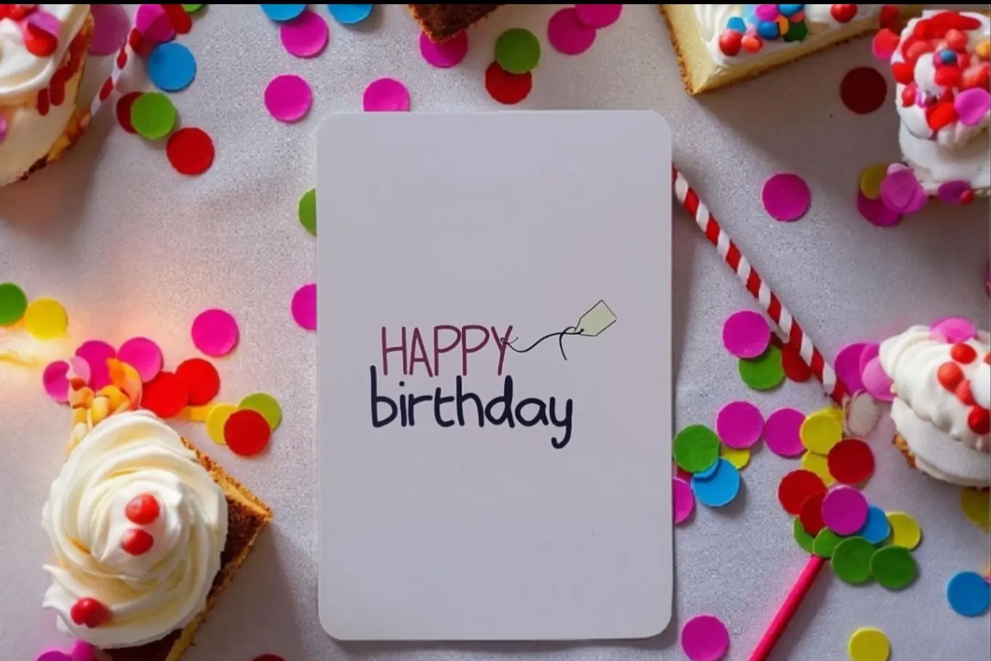 كرت ميلاد سعيد ١