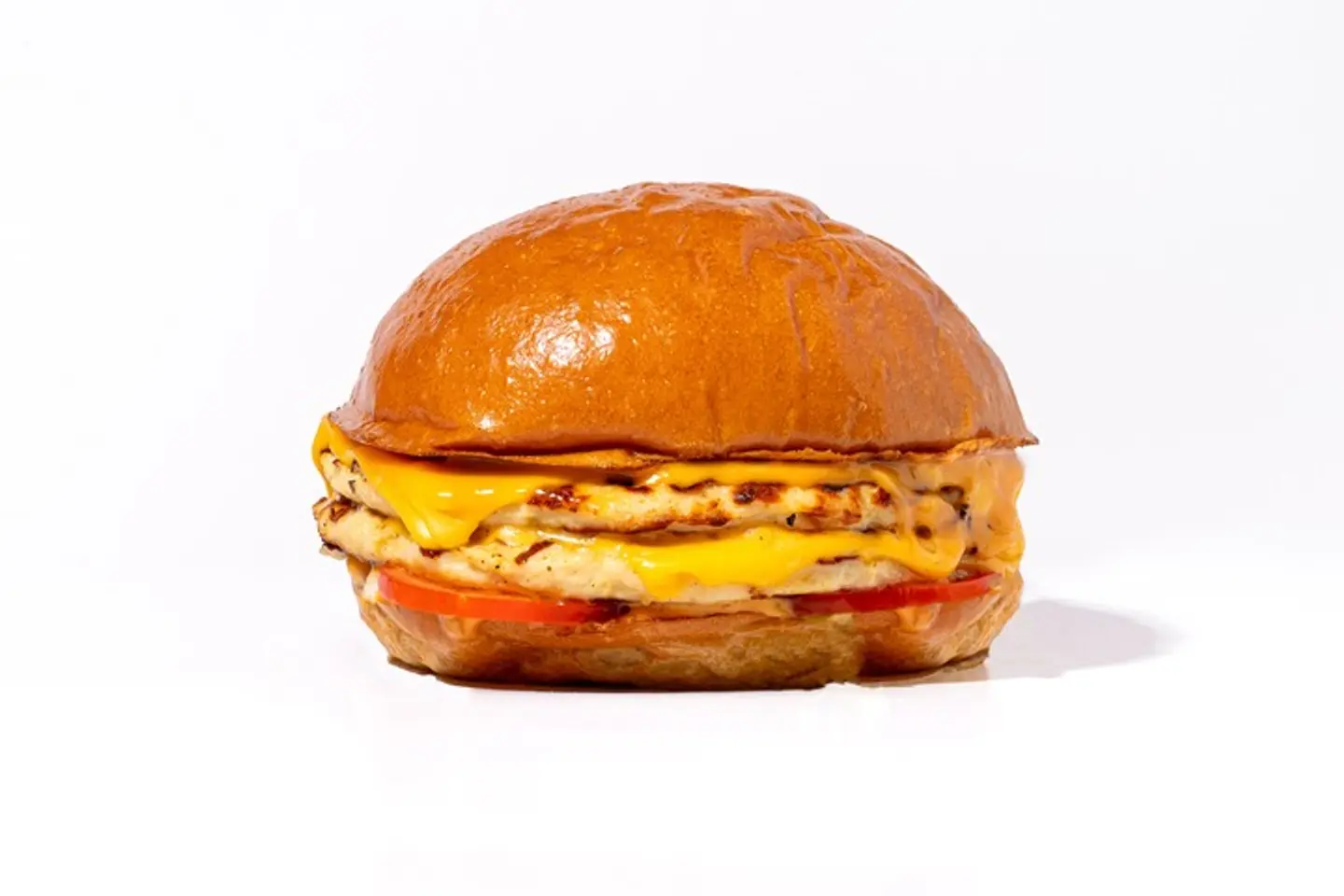 برجر دجاج فحم سنجل