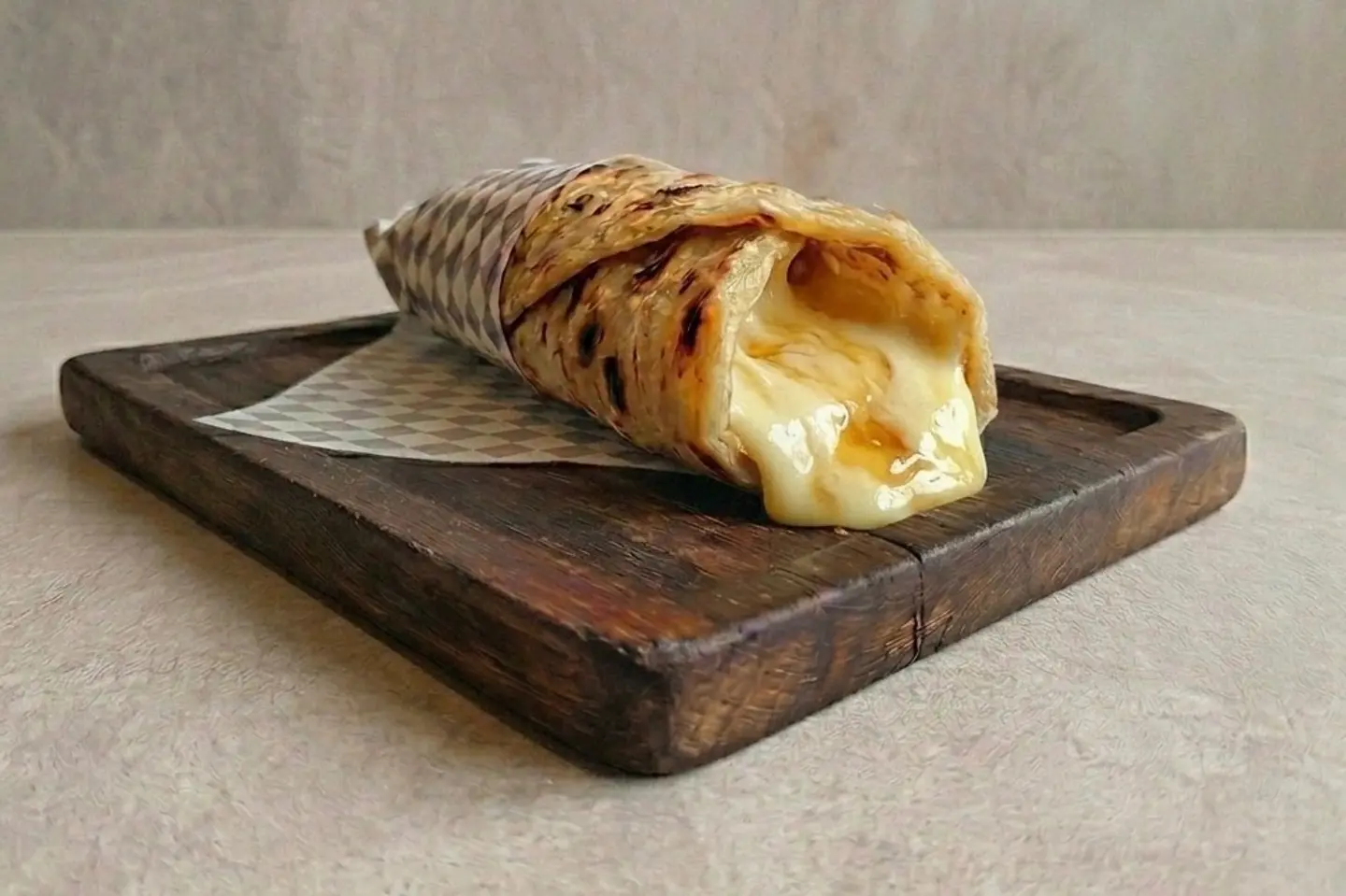 Cheese And Honey Chapati
