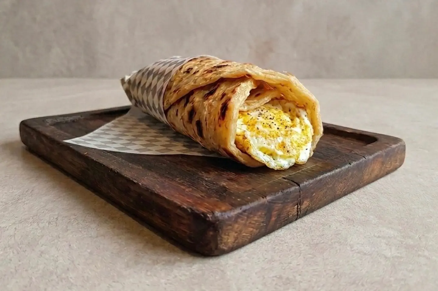 Egg And Cheese Chapati