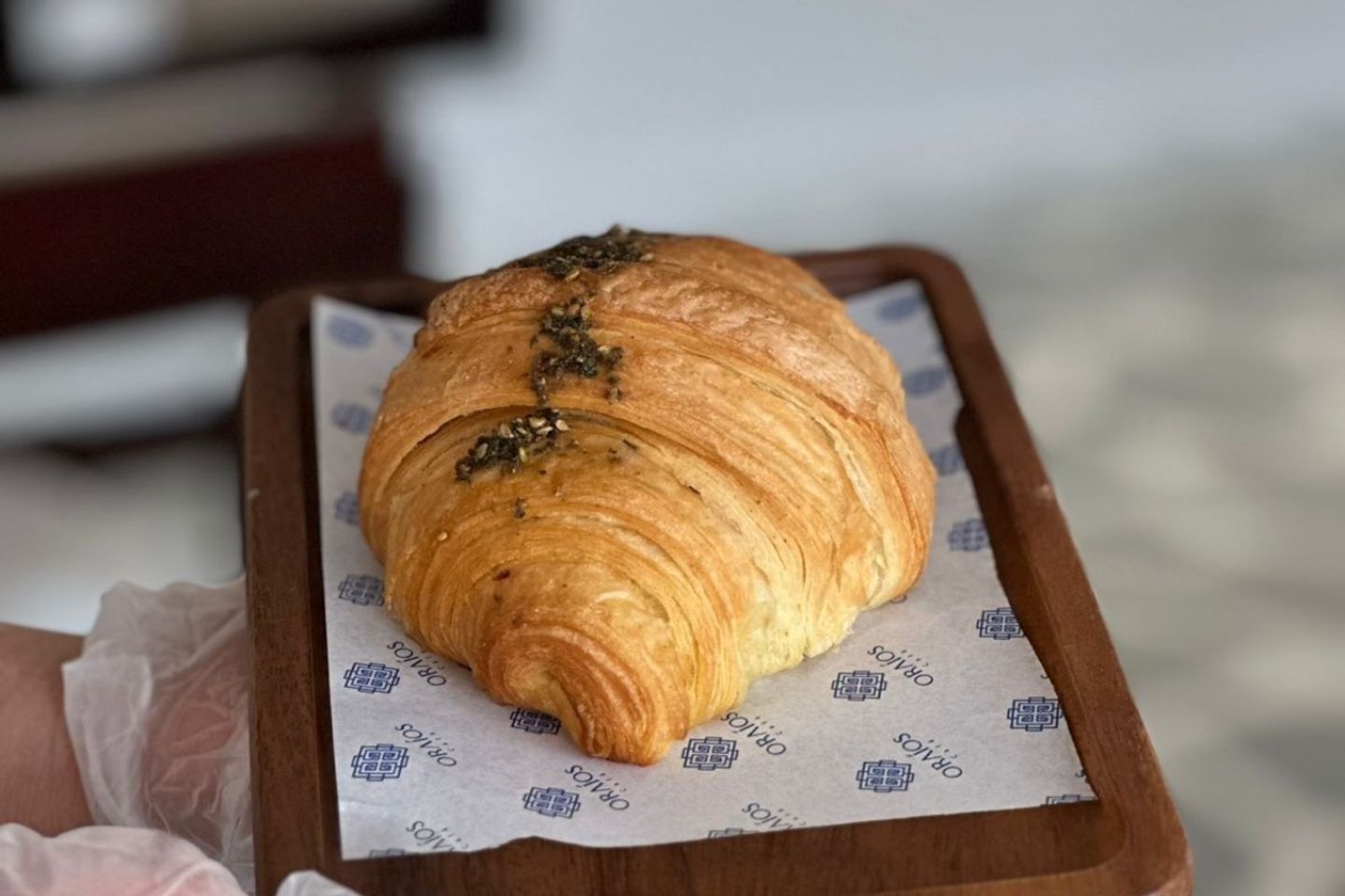 Halloumi And Zaater Croissant