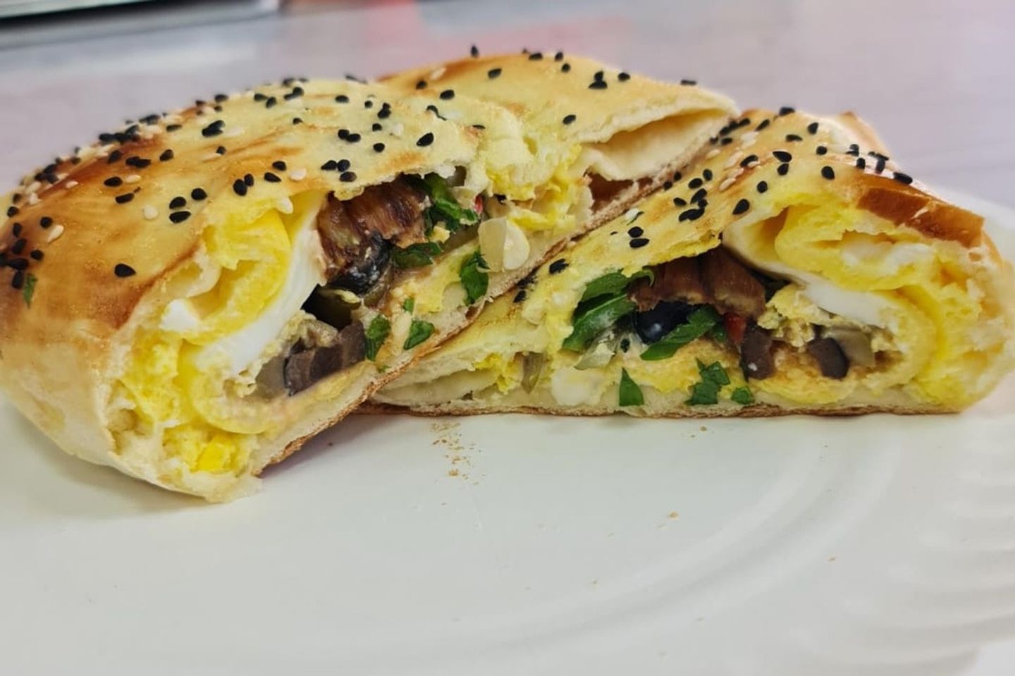 فطيرة بيض جبن