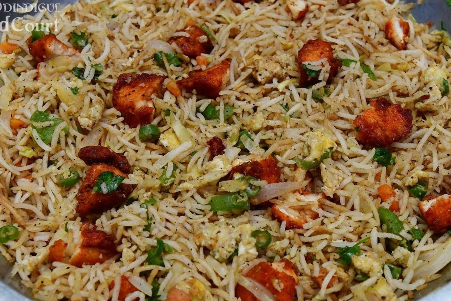 Egg And Chicken Fried Rice