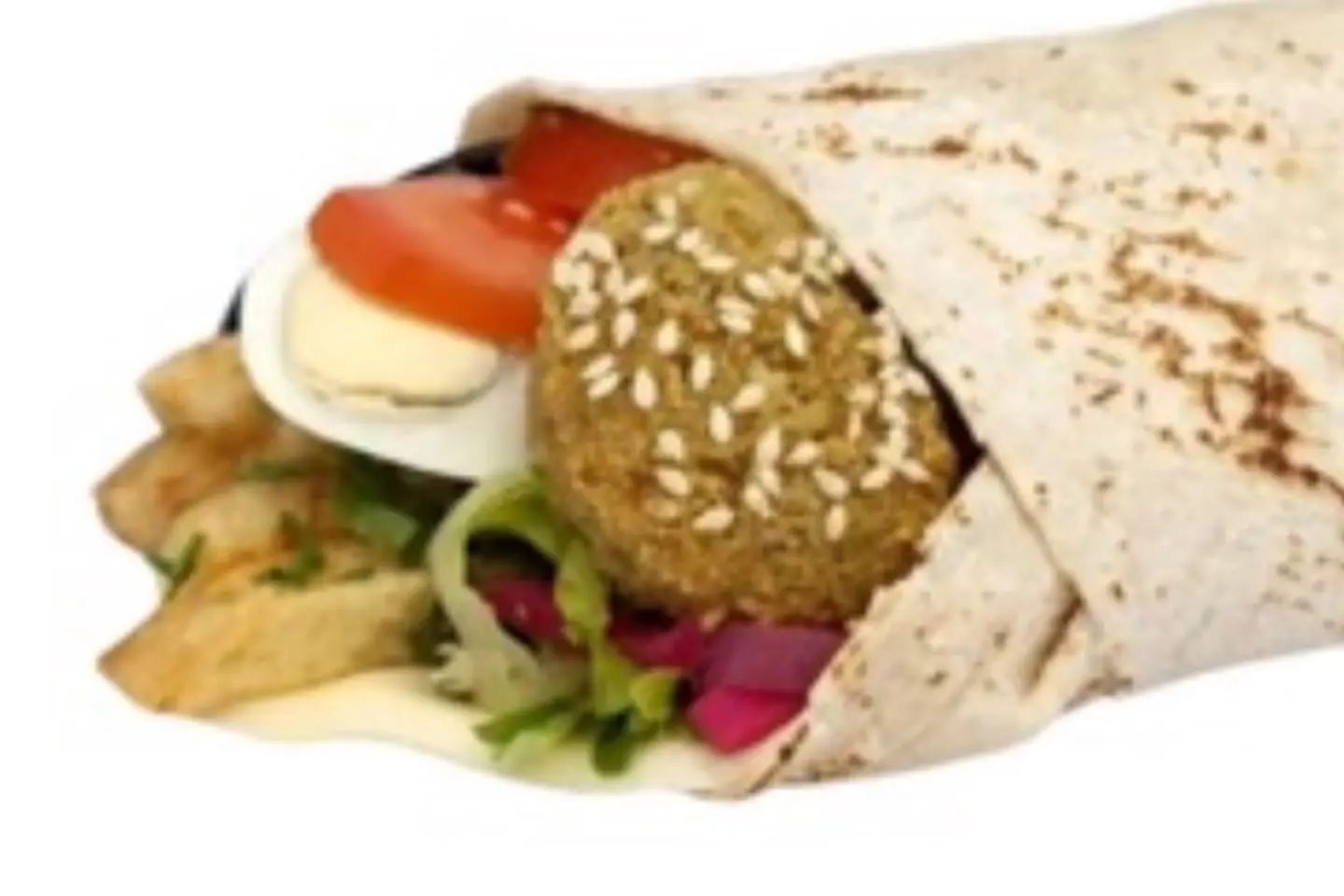 Mixed Falafel Saj Pie