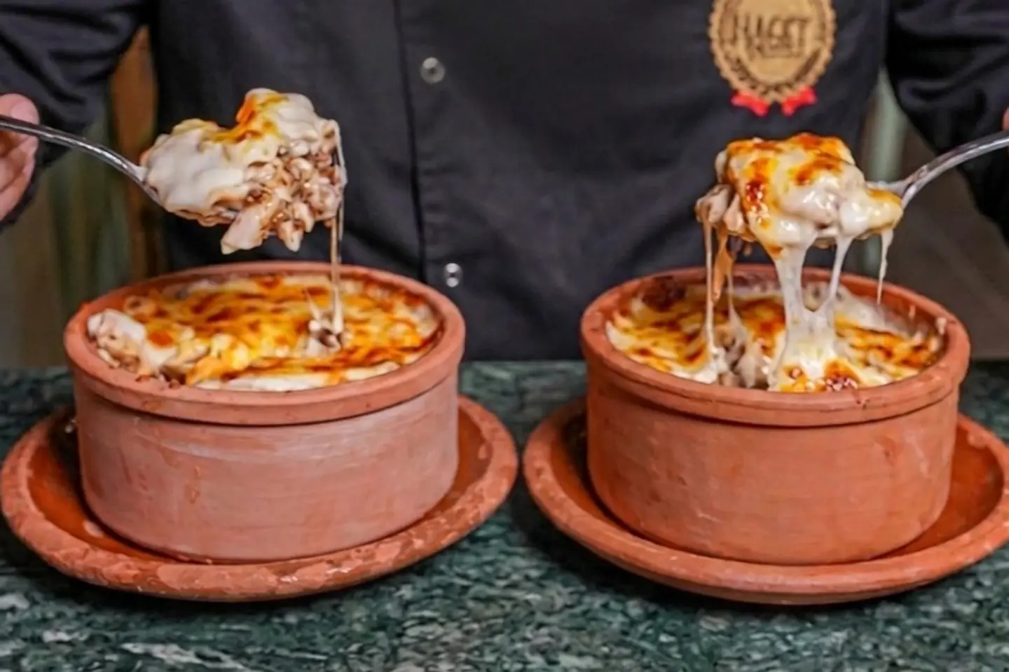 2 Macaroni Bechamel Casseroles