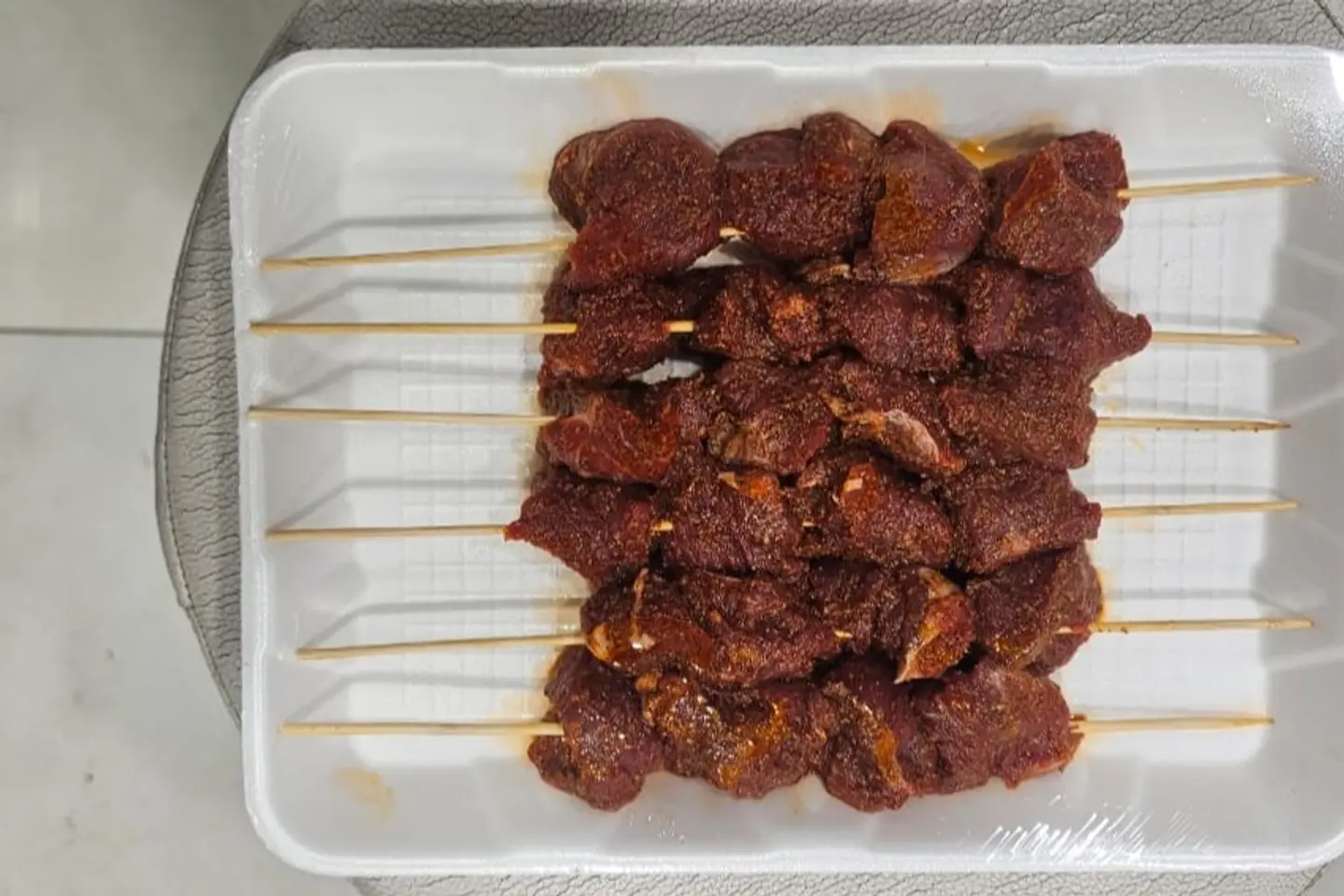 Beef Cubes Ossal 6 Skewers