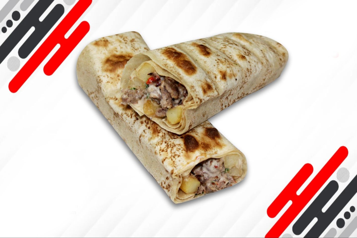 ساندوتش كباب لحم