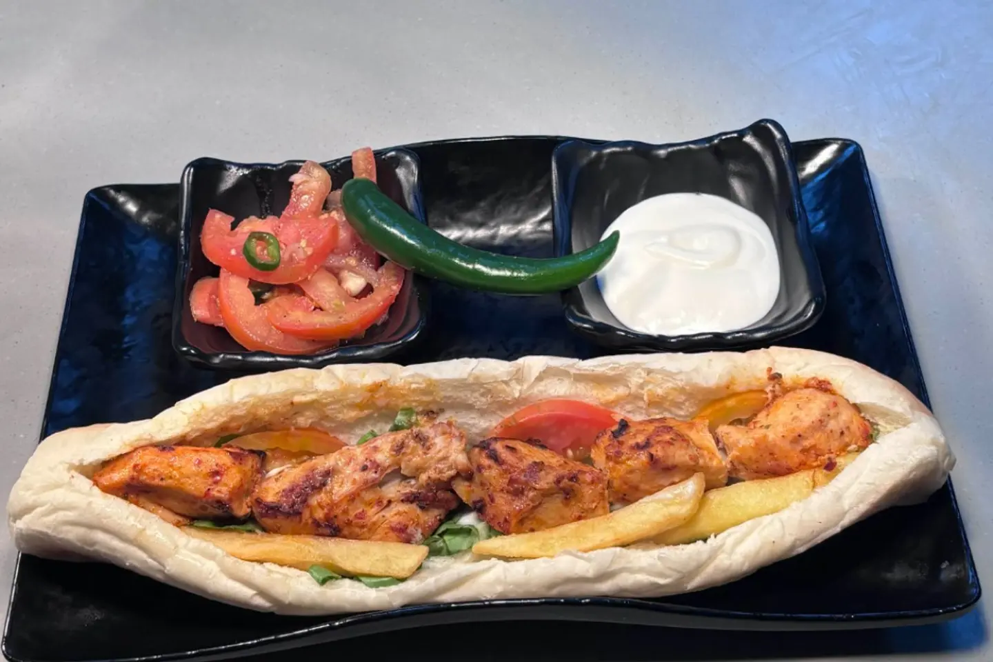 Chicken Awsal Sandwich Jambo