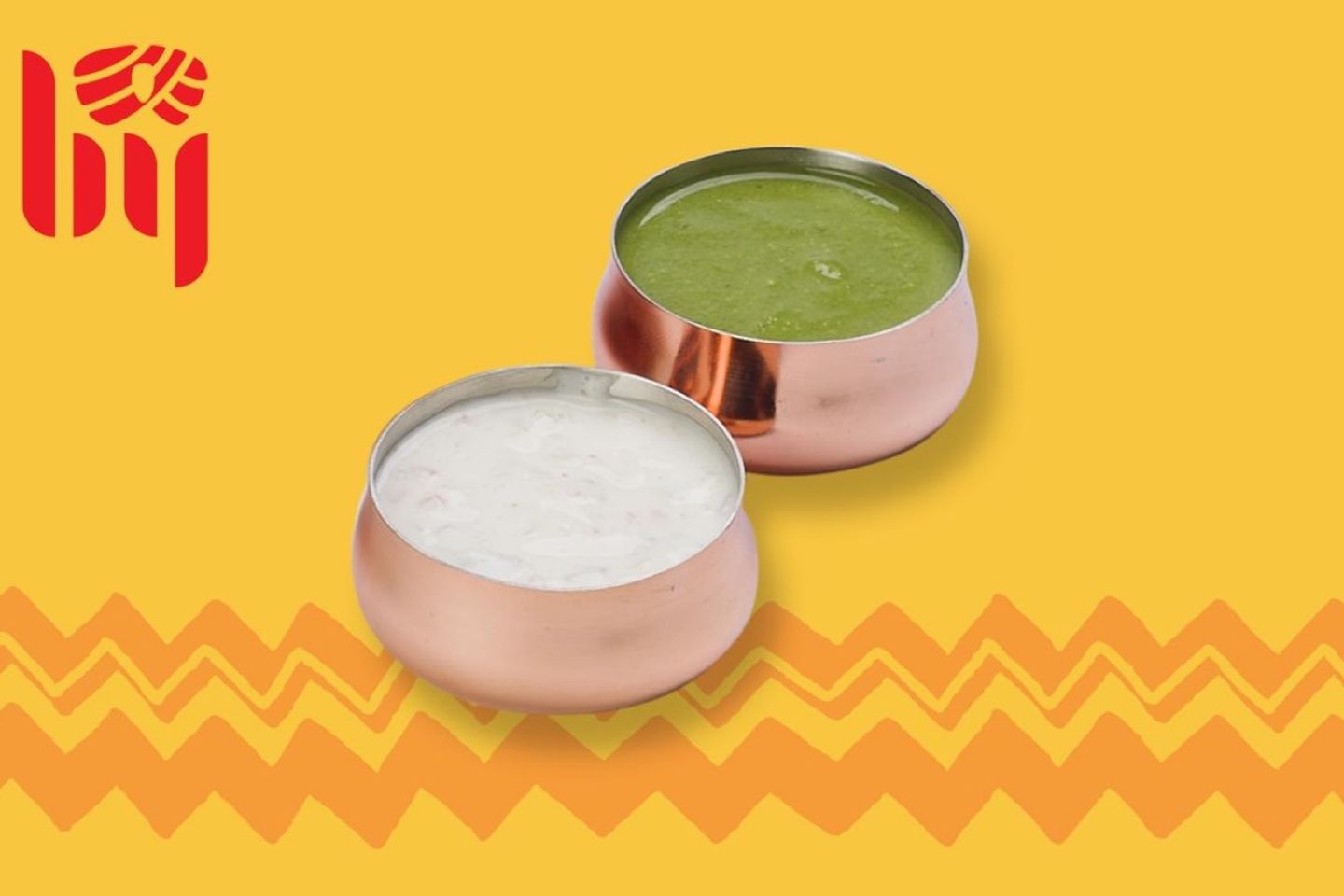 Riata And Green Sauce