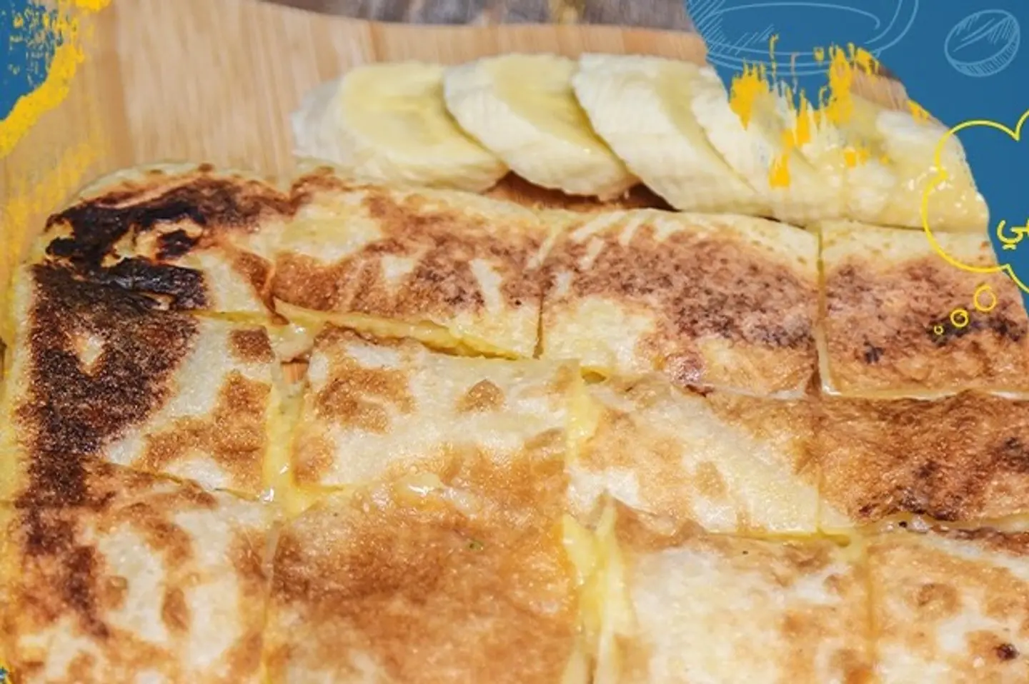 مطبق حلو بالموز