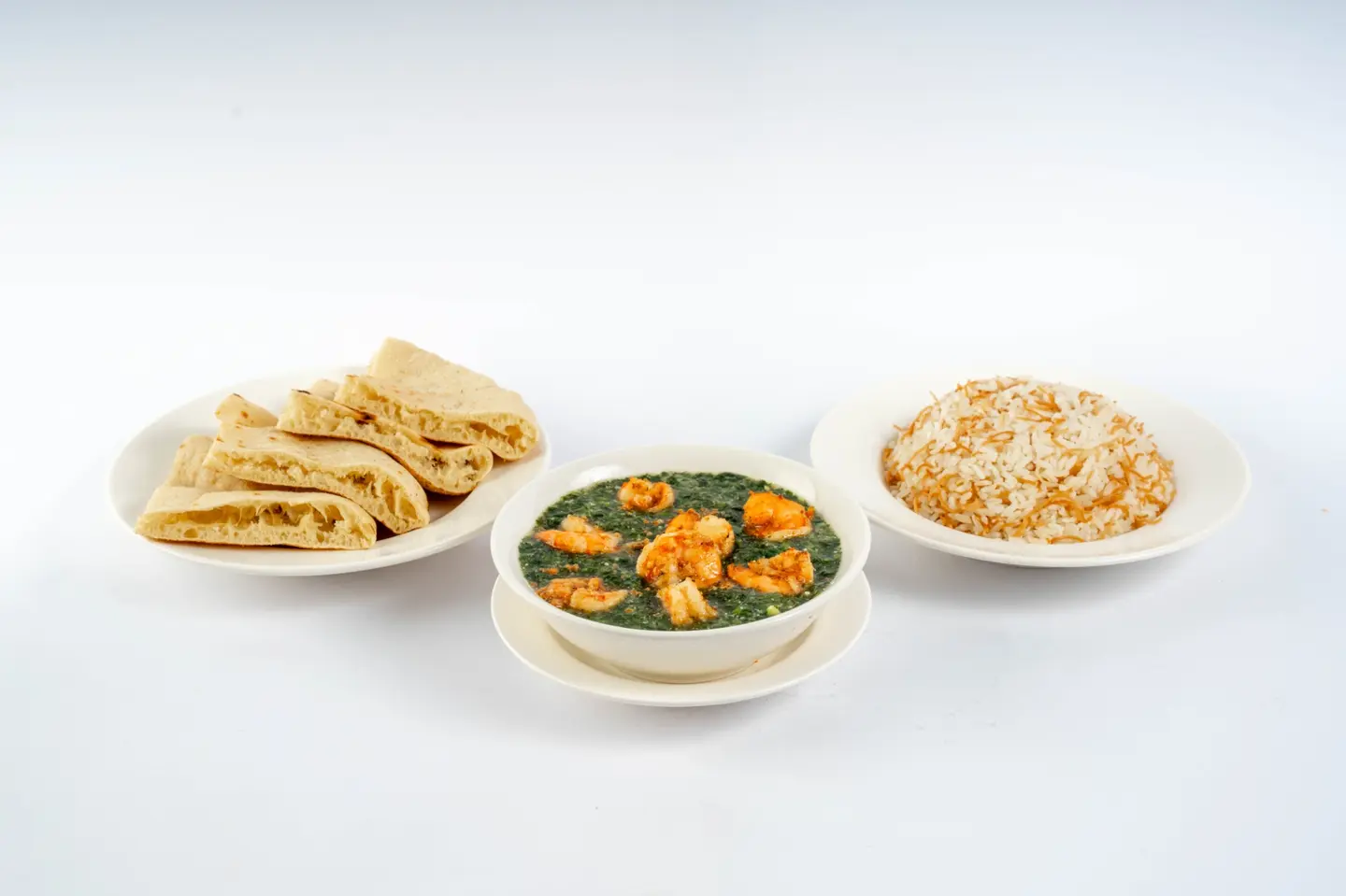 Mulukhiyah Um Aldunya With Shrimp