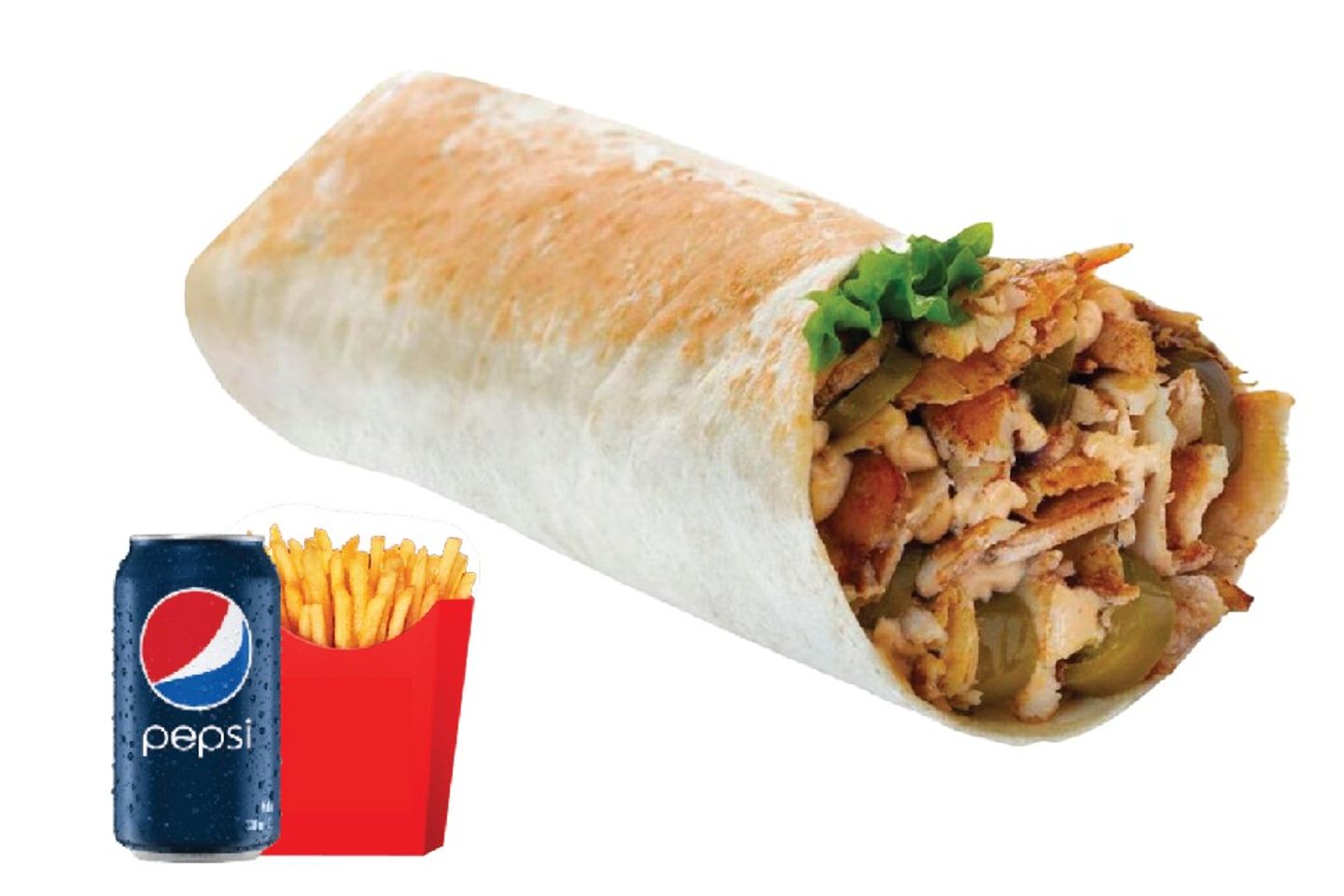 Fresh Shawarma Arab Meal