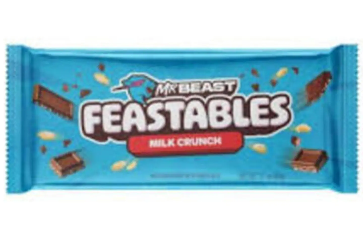 Feastables Mr Beast Candy Bar Milk Chocolate Crunch 60g