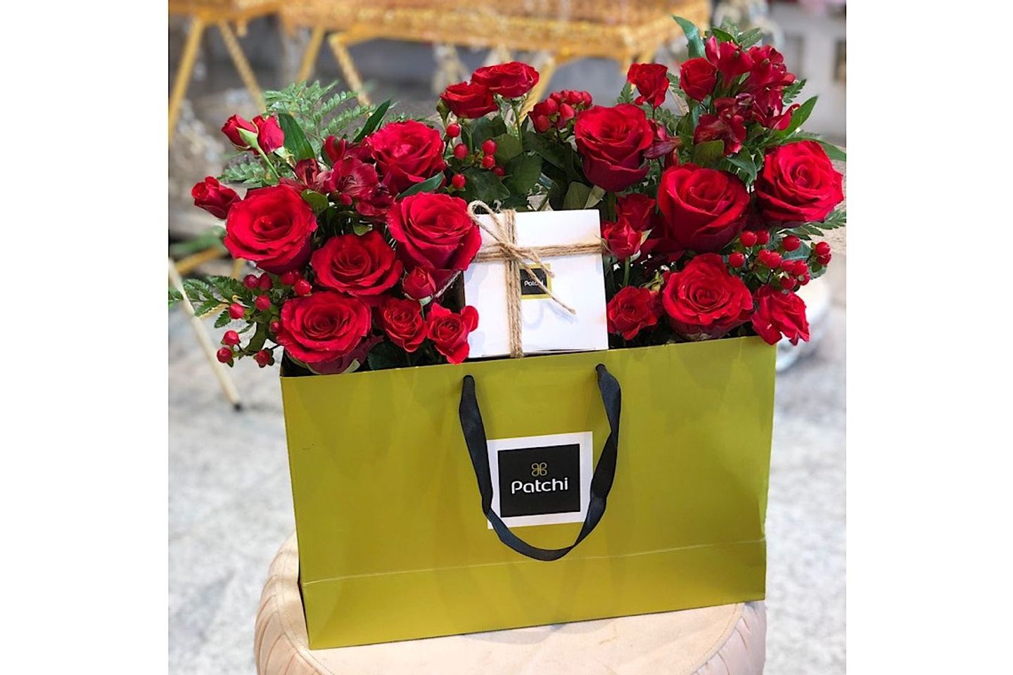 باتشي مع ورد