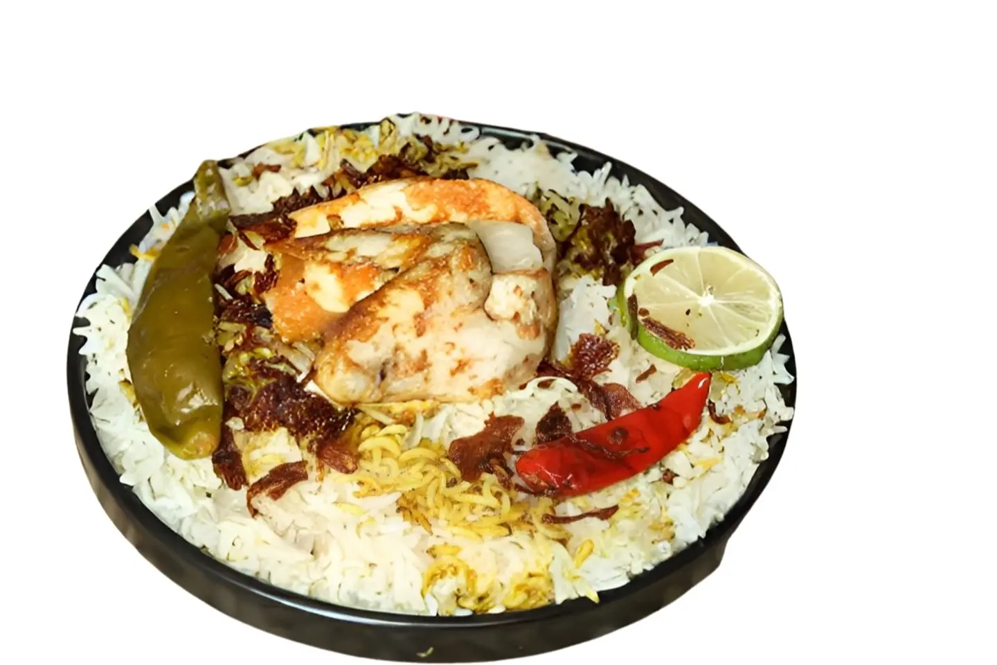 نصف مدفون دجاج