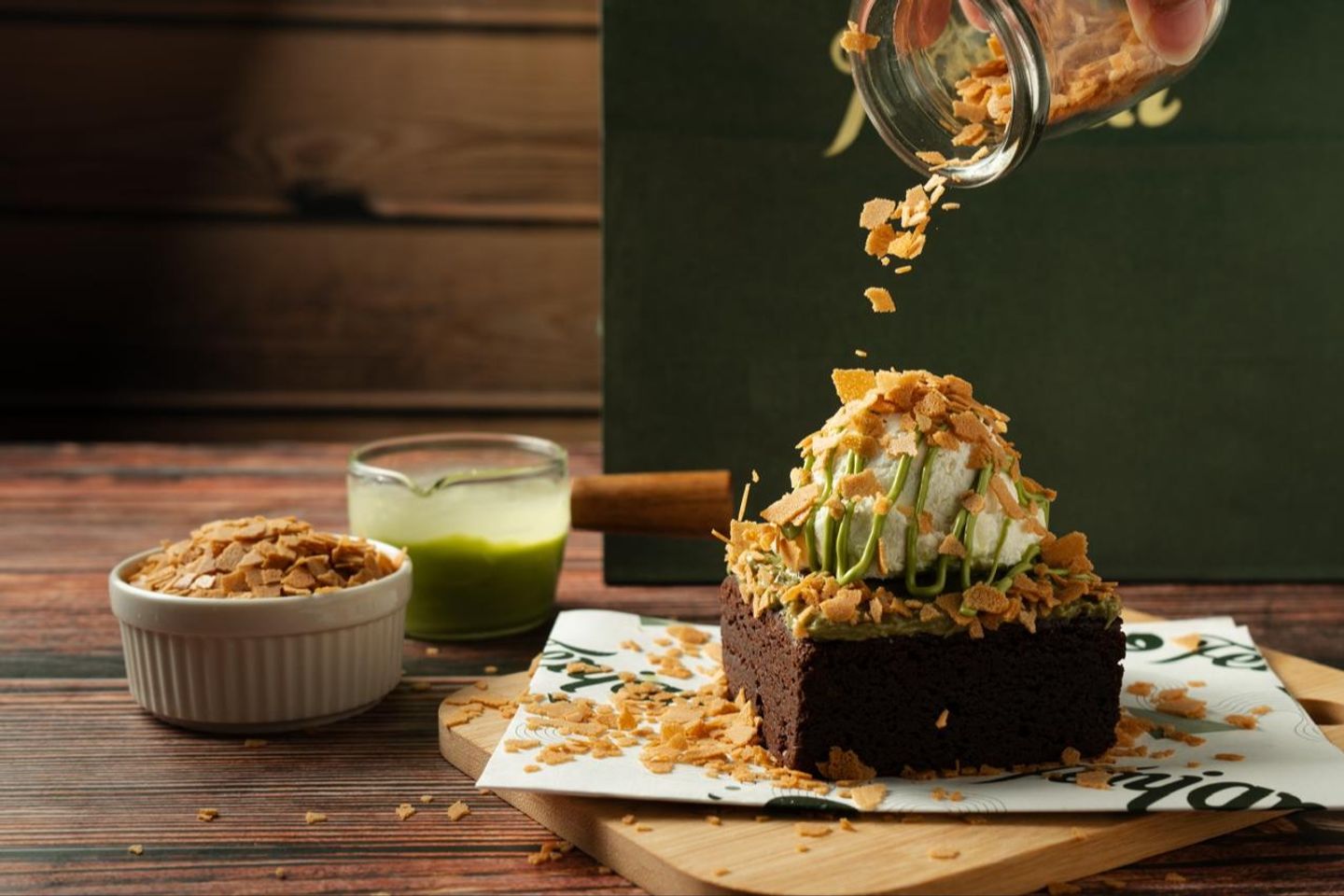 Choco Iced Brownies