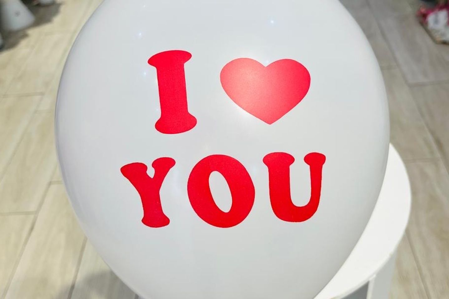 I Love You Balloon 35