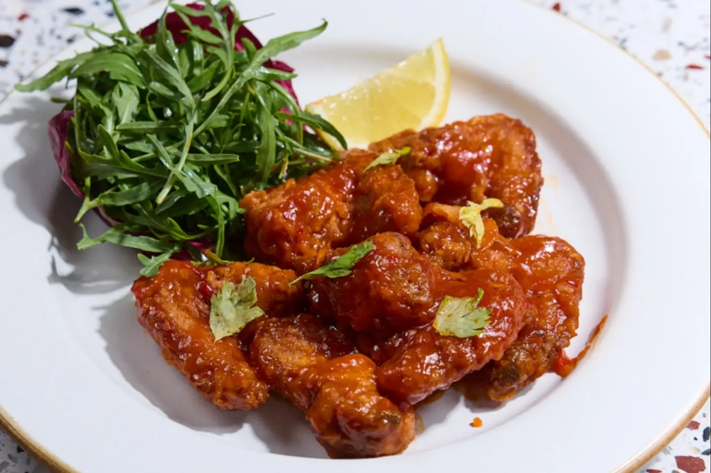 Sticky Arrabbiata Wings
