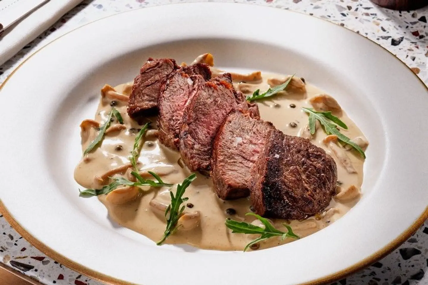 Peppercorn Steak