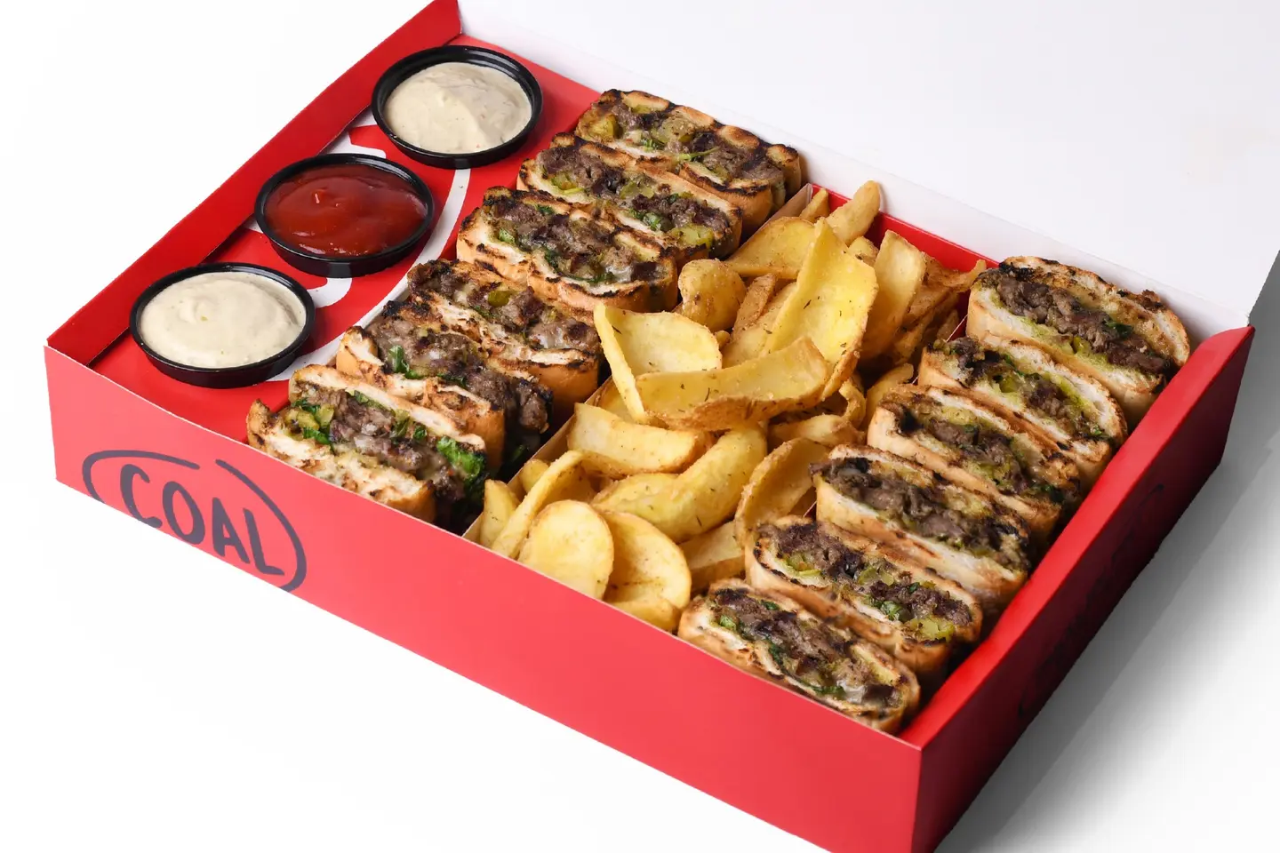 Coal Beef Steak Sandwich Box