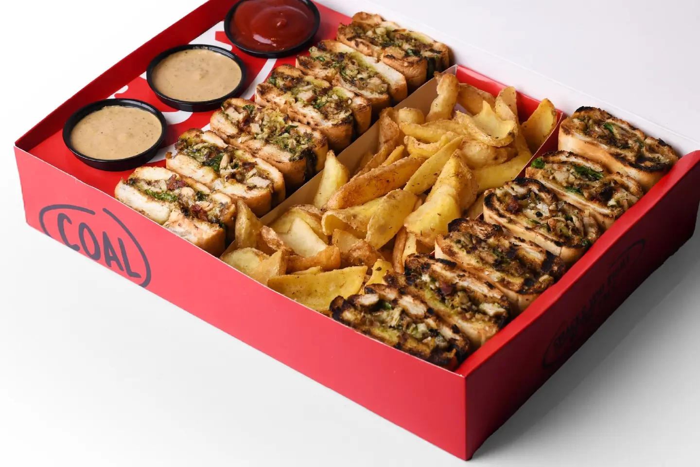 Coal Chicken Sandwich Box