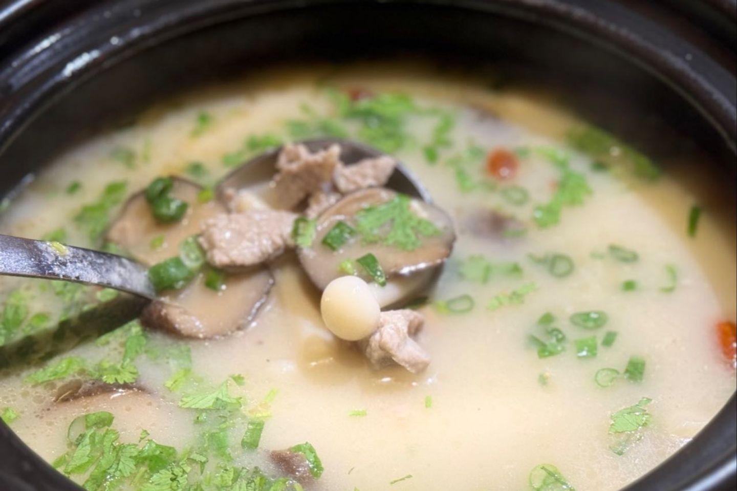 Mushroom And Lamb Soup