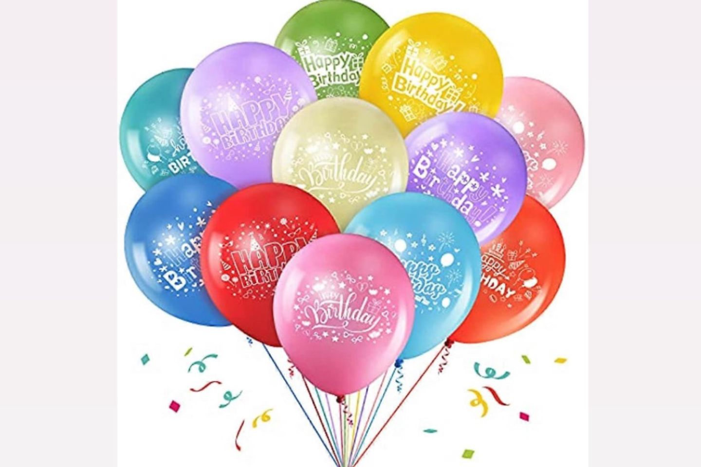 Happy Birthday Baloon Helium
