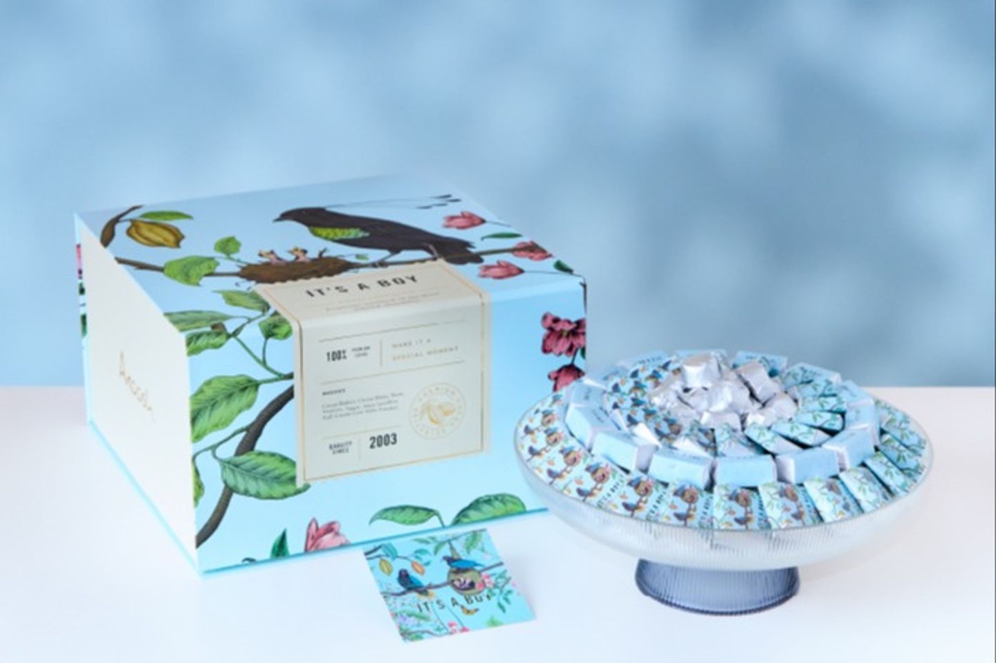 Boys Luxury Chocolate Plate Box