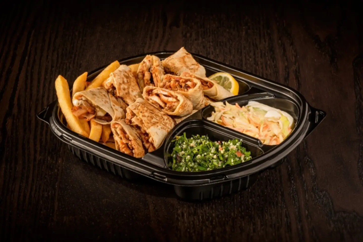 Large Arabic Plate Double
