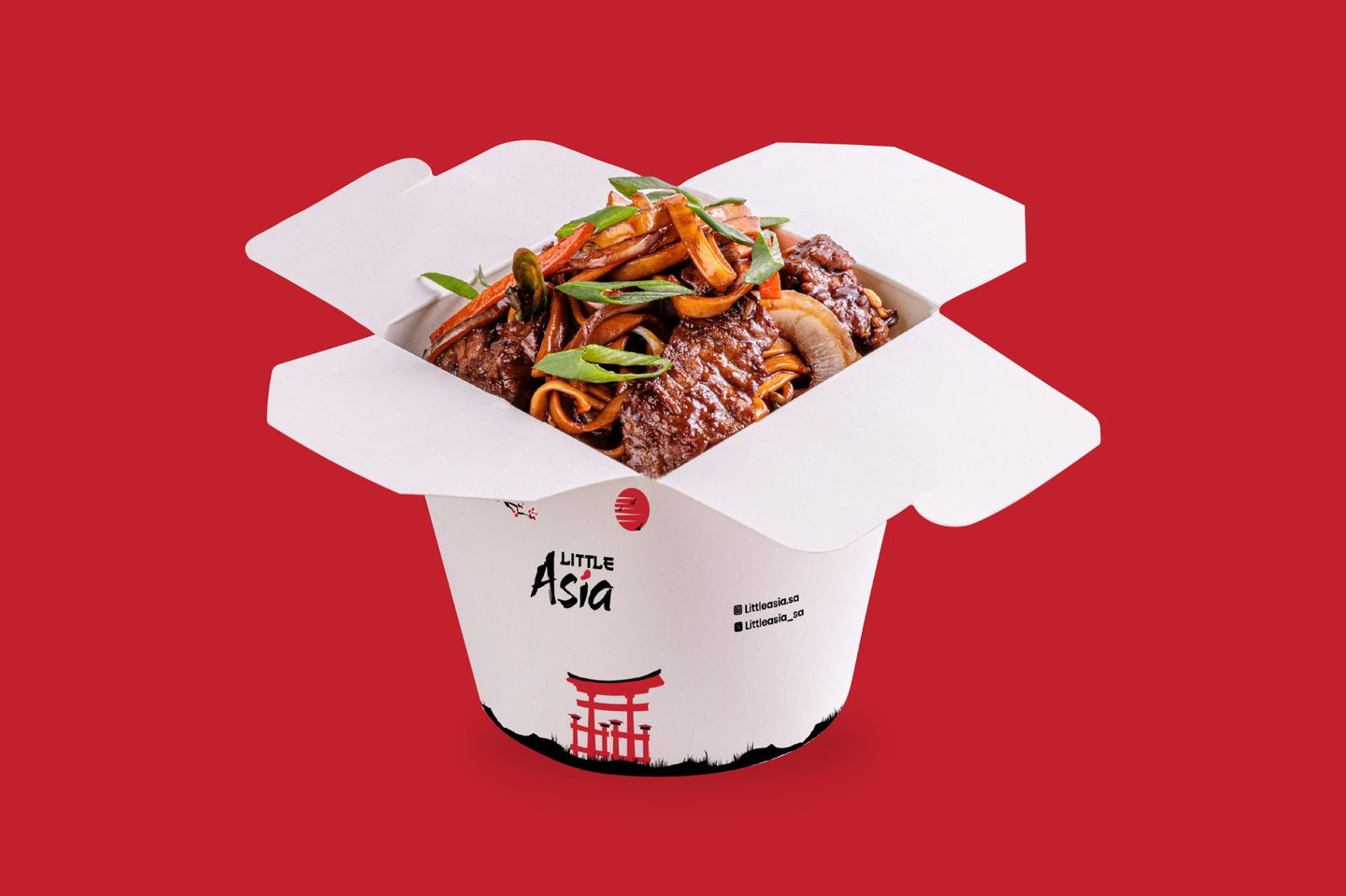 Beef Hakka Noodles