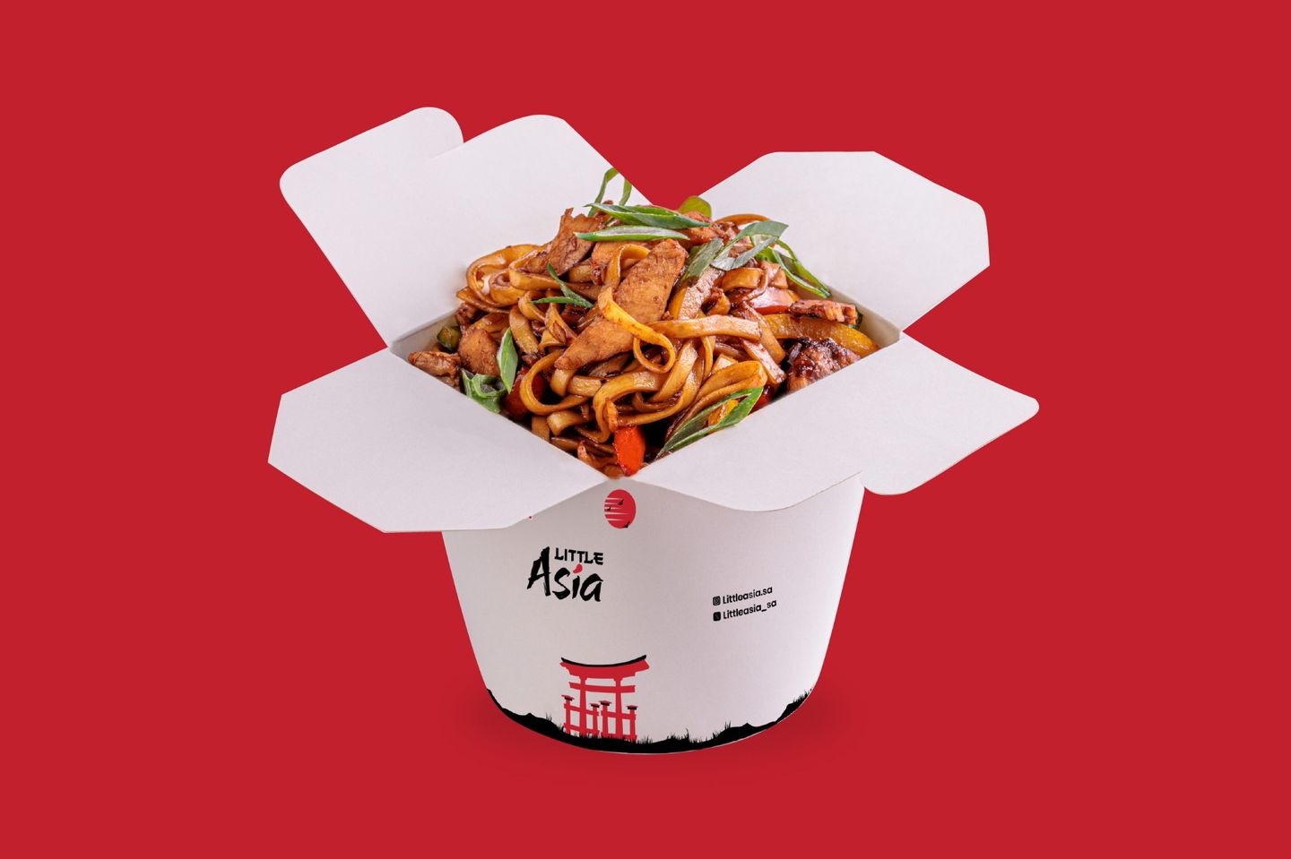 Chicken And Pepper Noodles