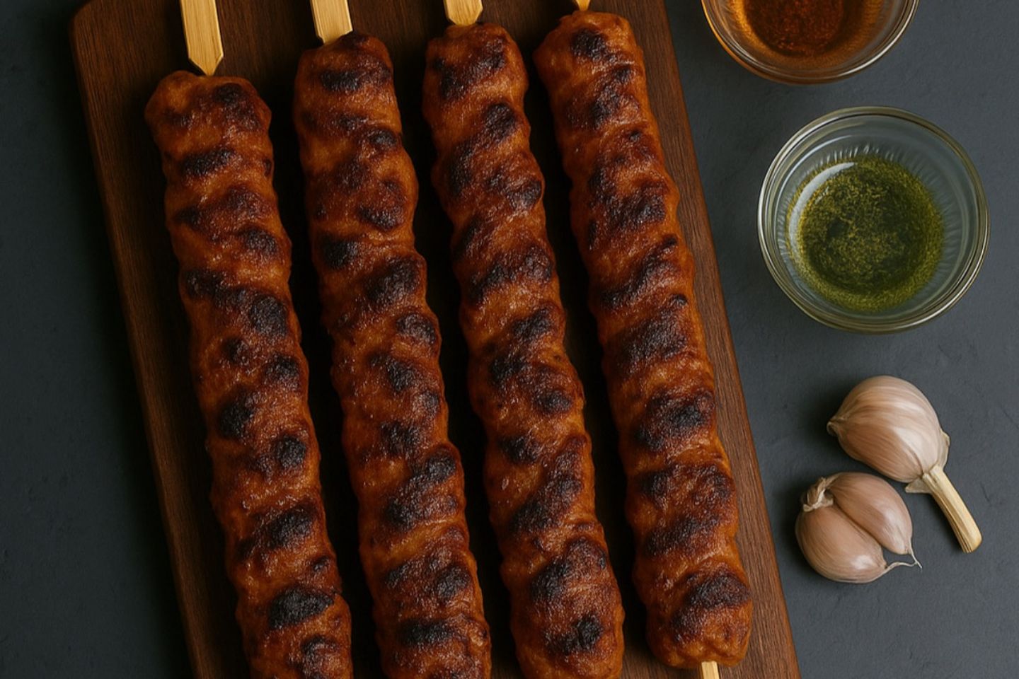 Chicken Kebab For One Person