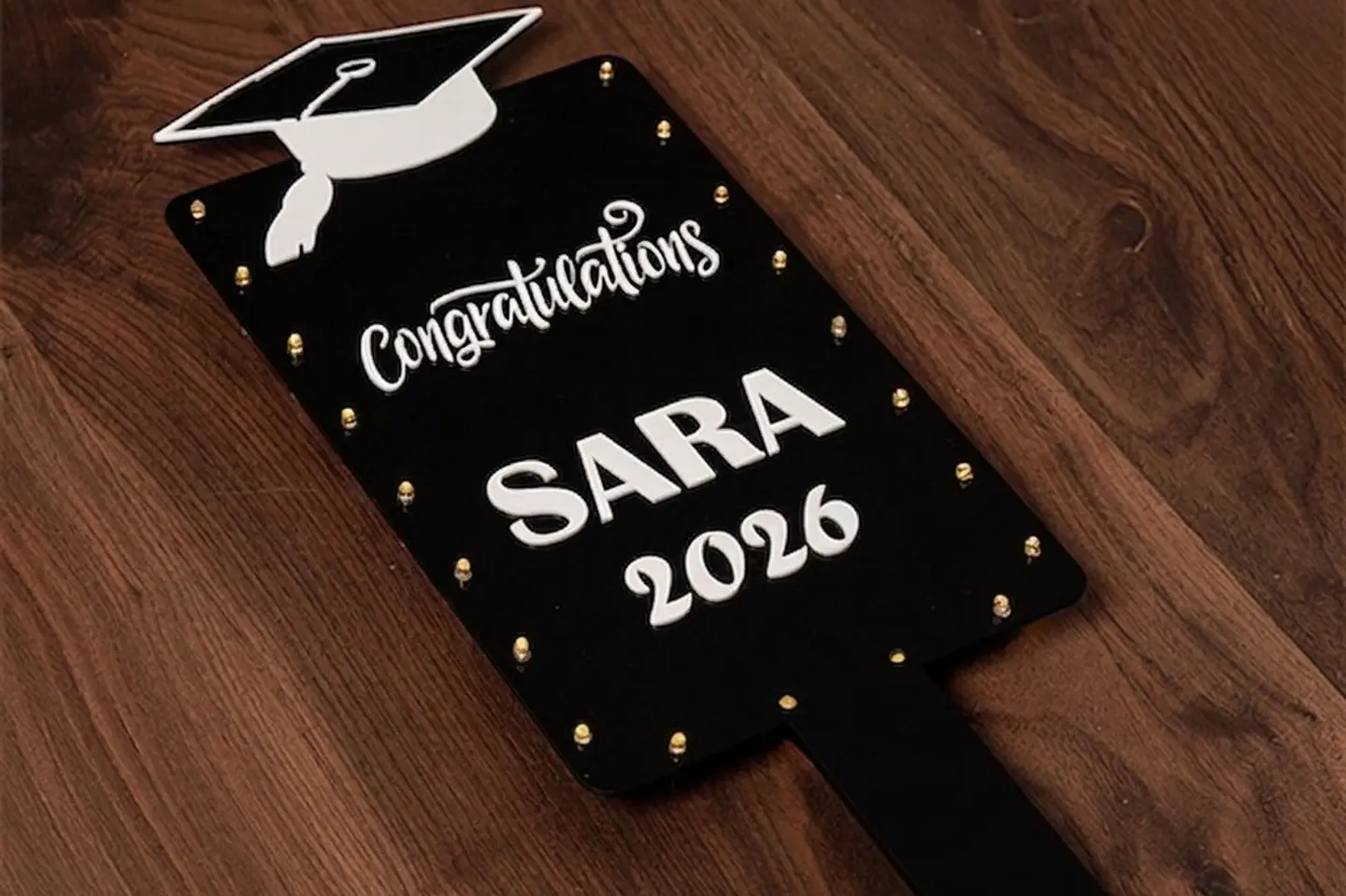 لوحة تخرج مضيئة ب