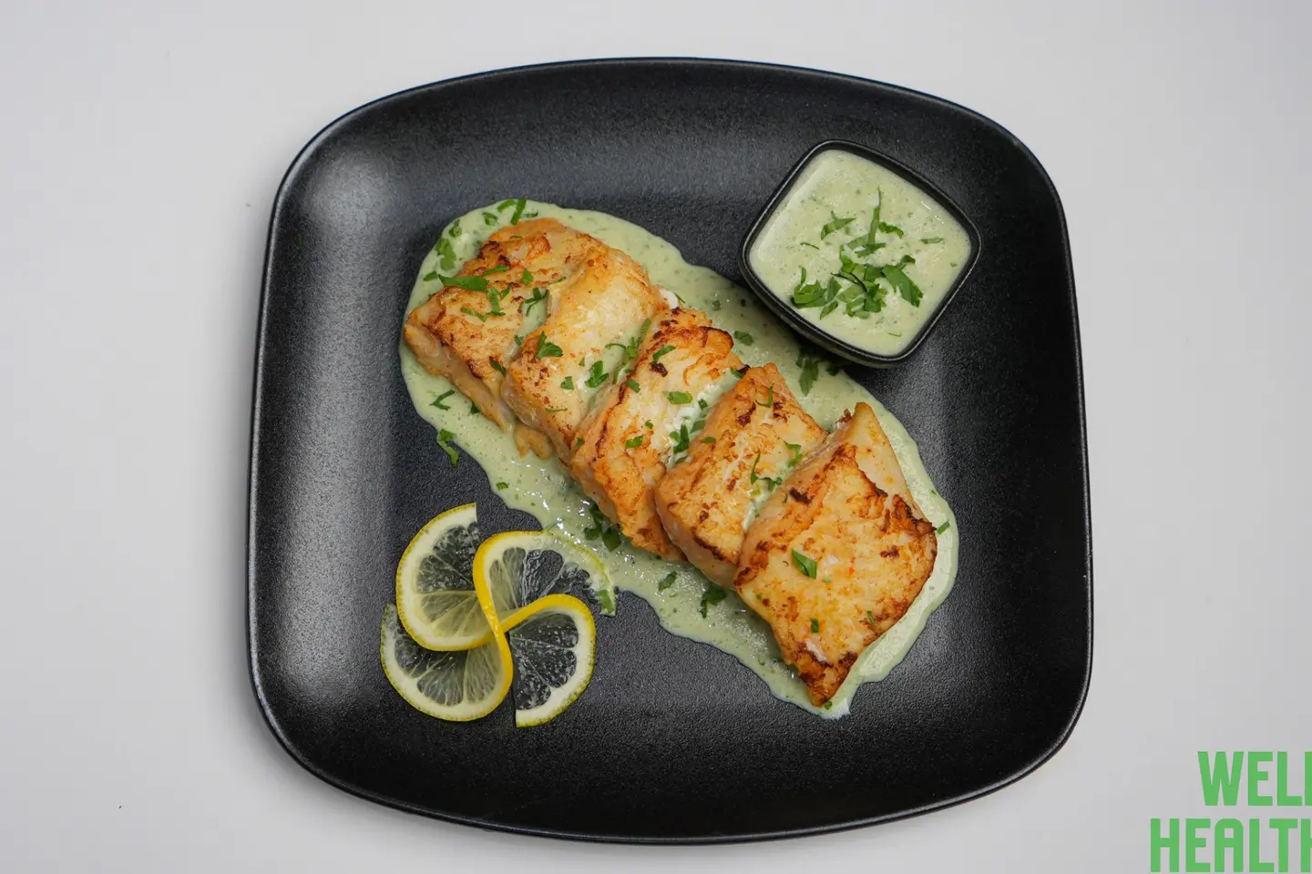 Fish With Coriander Sauce