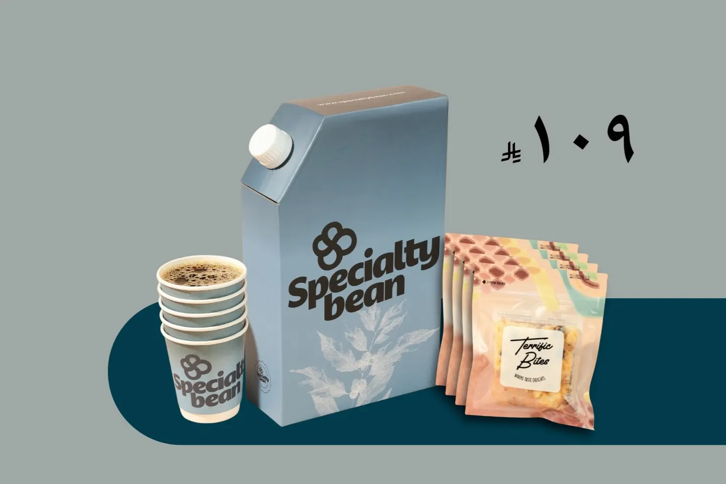 1 L Coffee Box + 4 Magic Bars