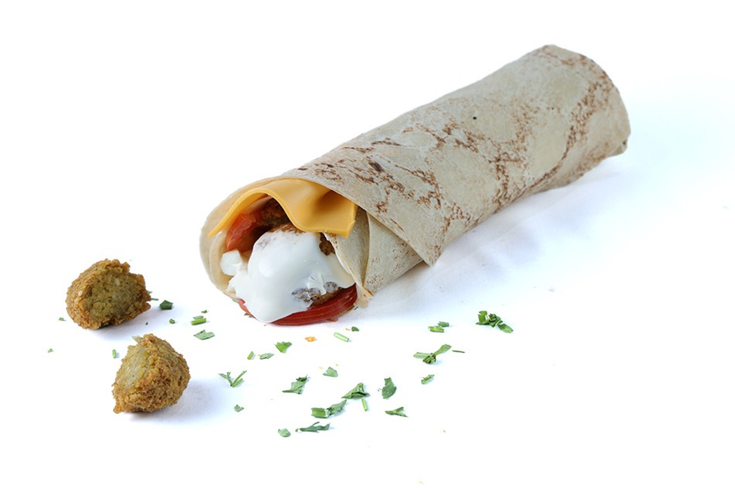 فلافل عادي بالجبن