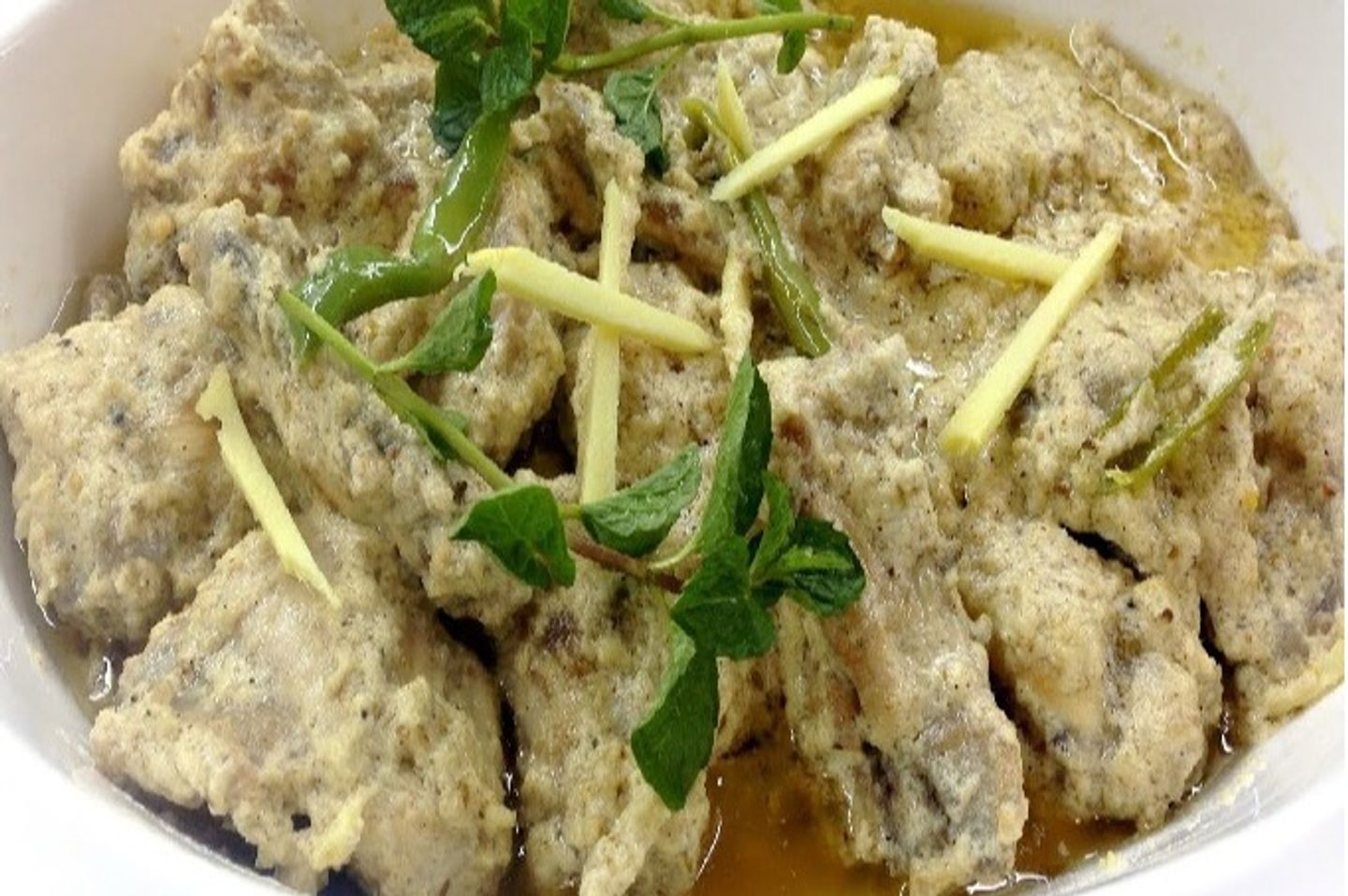 Mutton White Karahi   Full