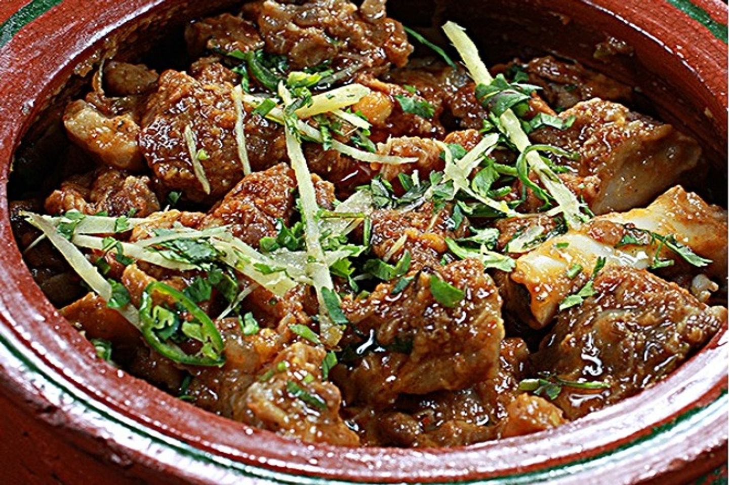 Mutton Handi   Half
