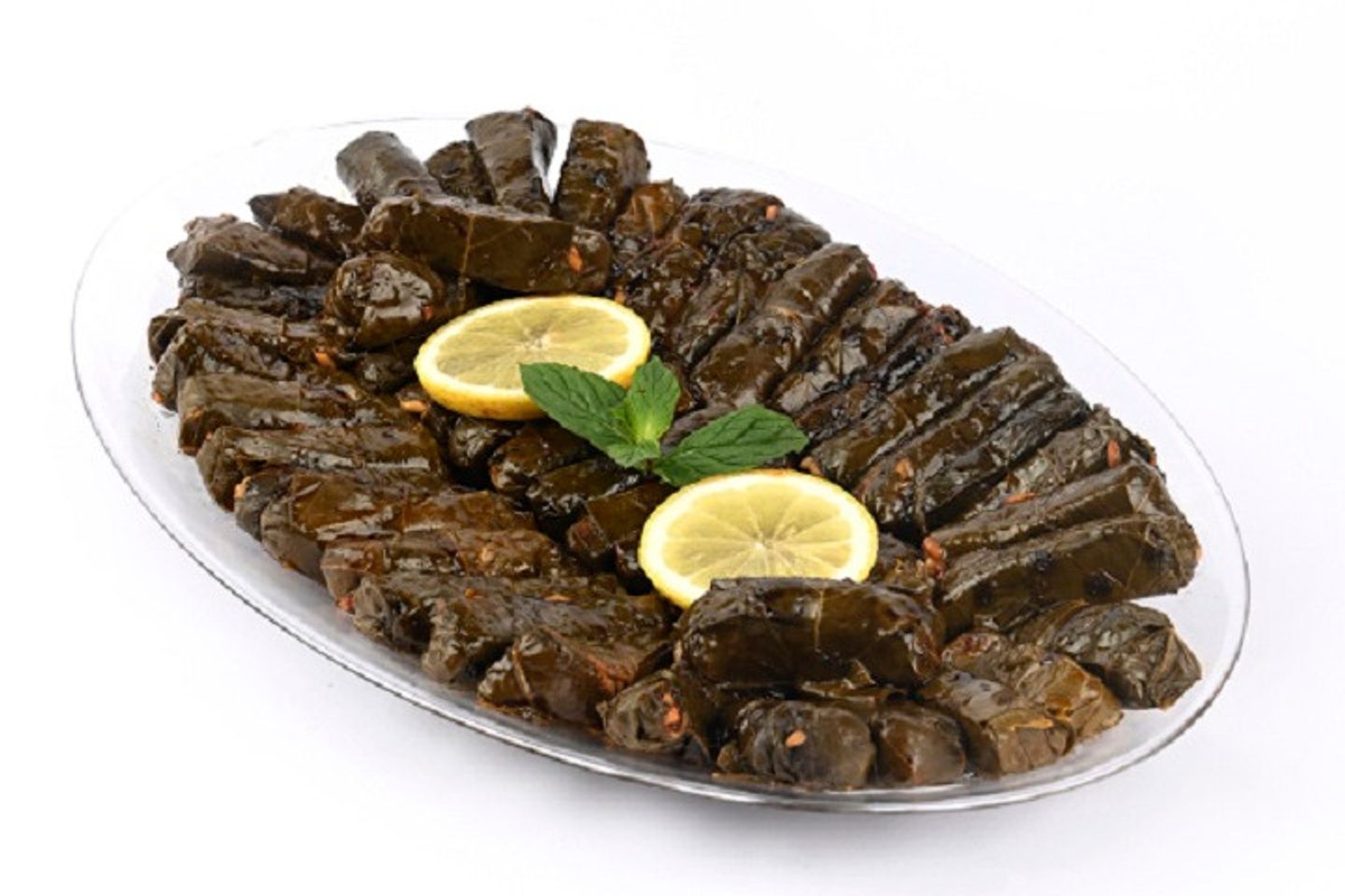 صحن ورق عنب واحد كيلو بالخلطة الحجازية
