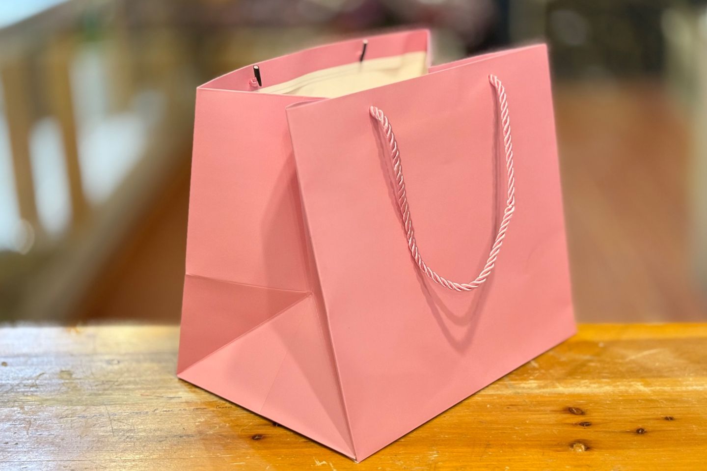 Small Pink Gift Bag