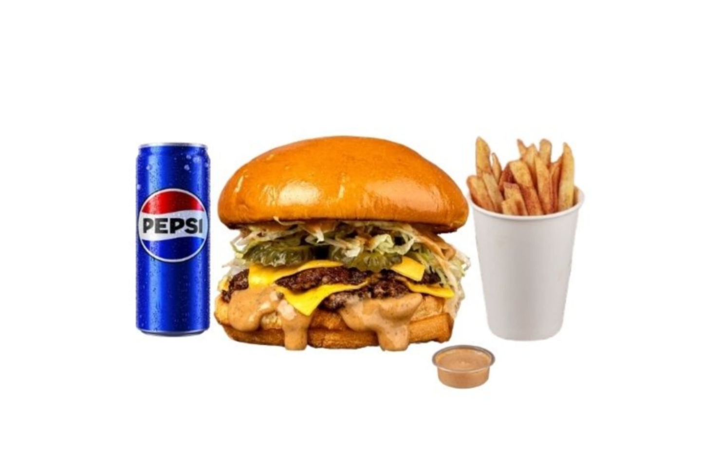 Double Beef Burger Box